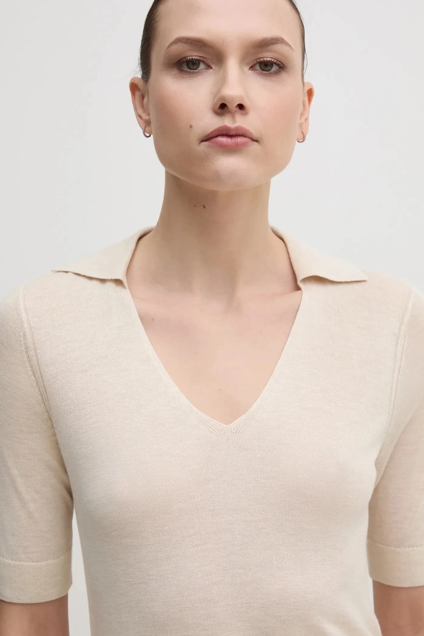 Свитер из смесового шелка - фото 4