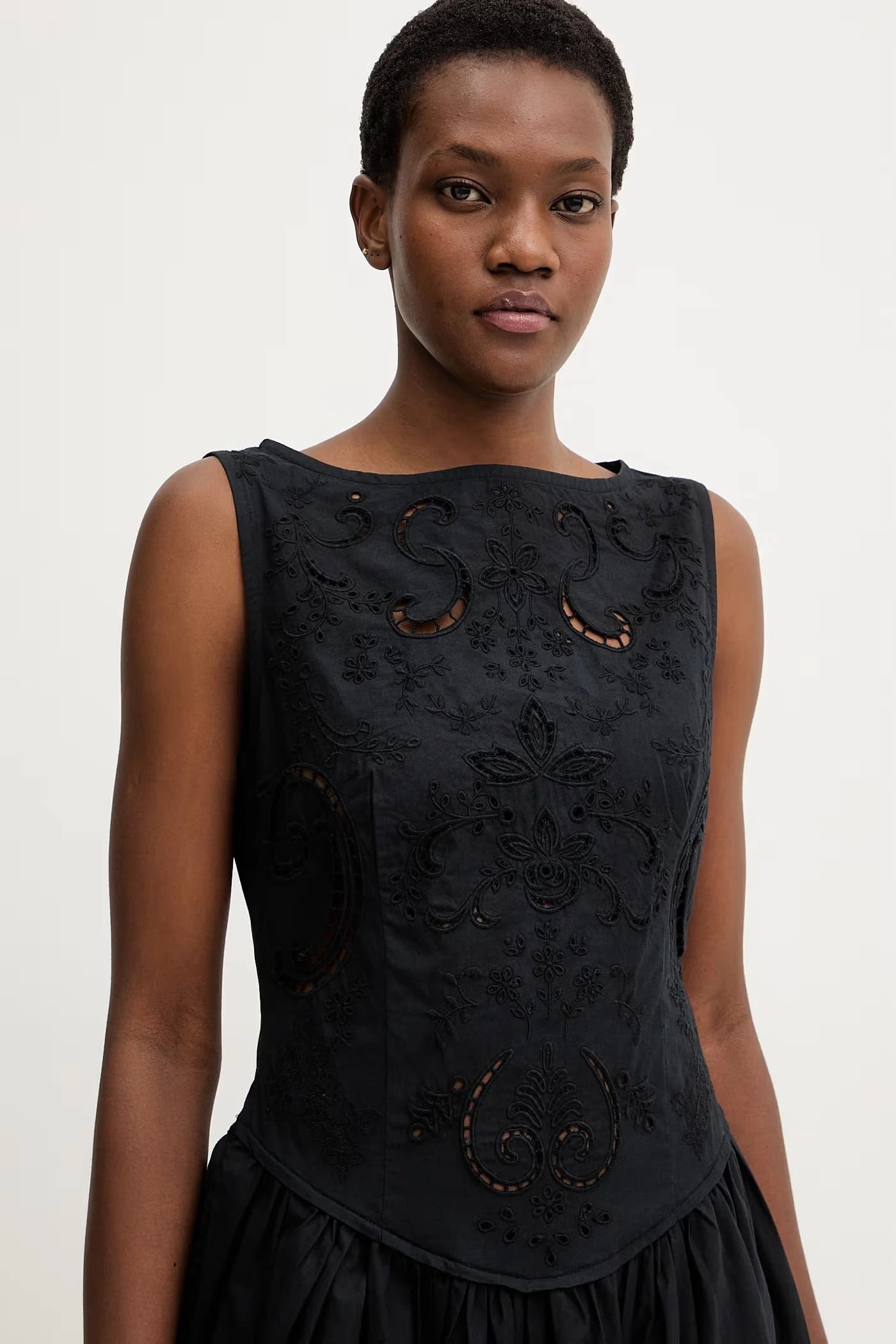 Хлопковое платье - фото 4