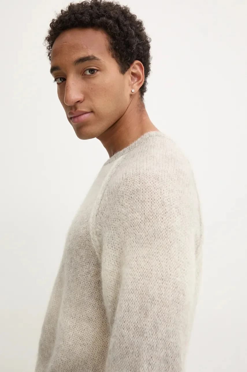 Шерстяной свитер Mavericks с эффектом тяги - фото 5