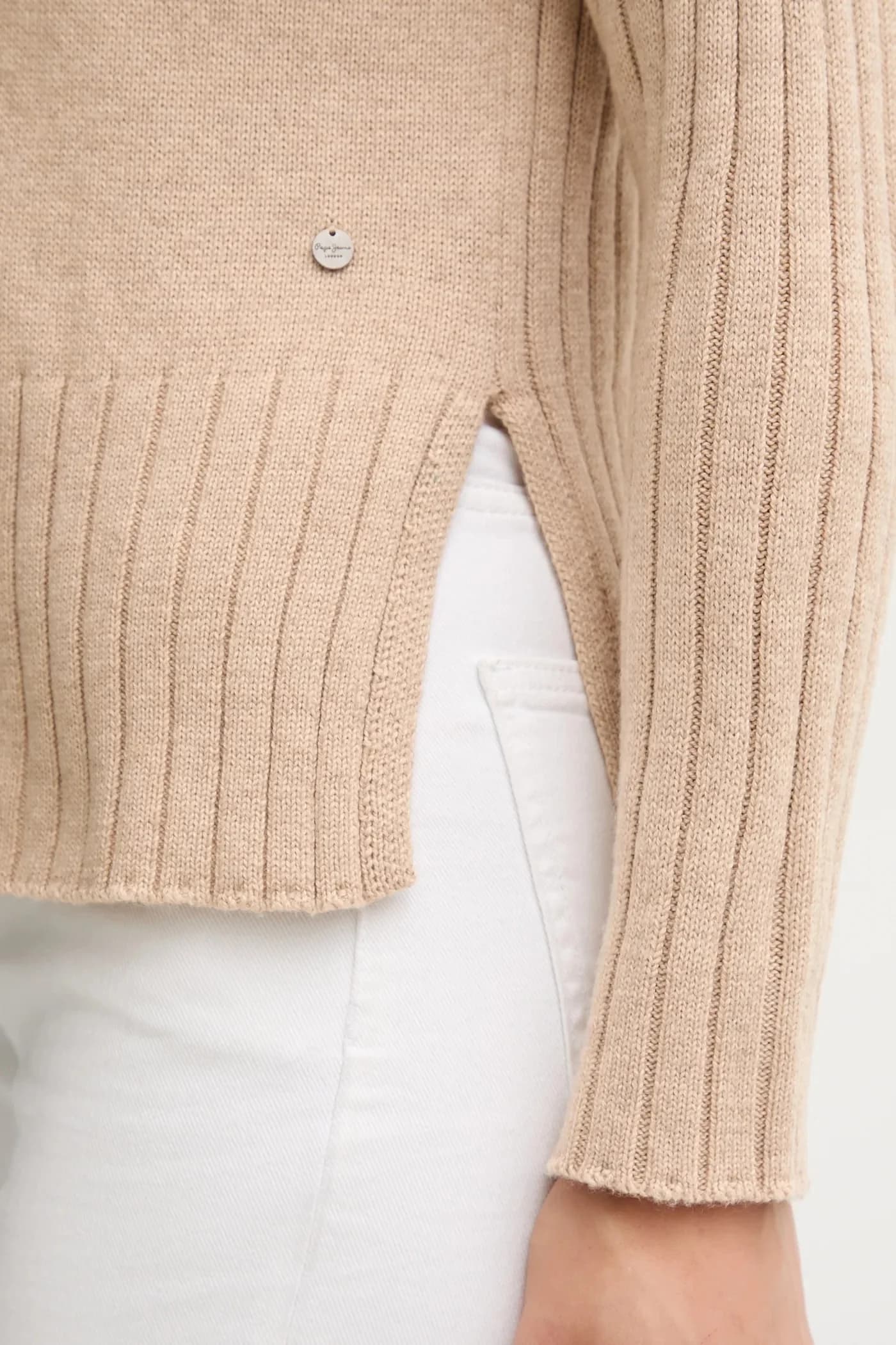 Свитер из смесовой шерсти - фото 5