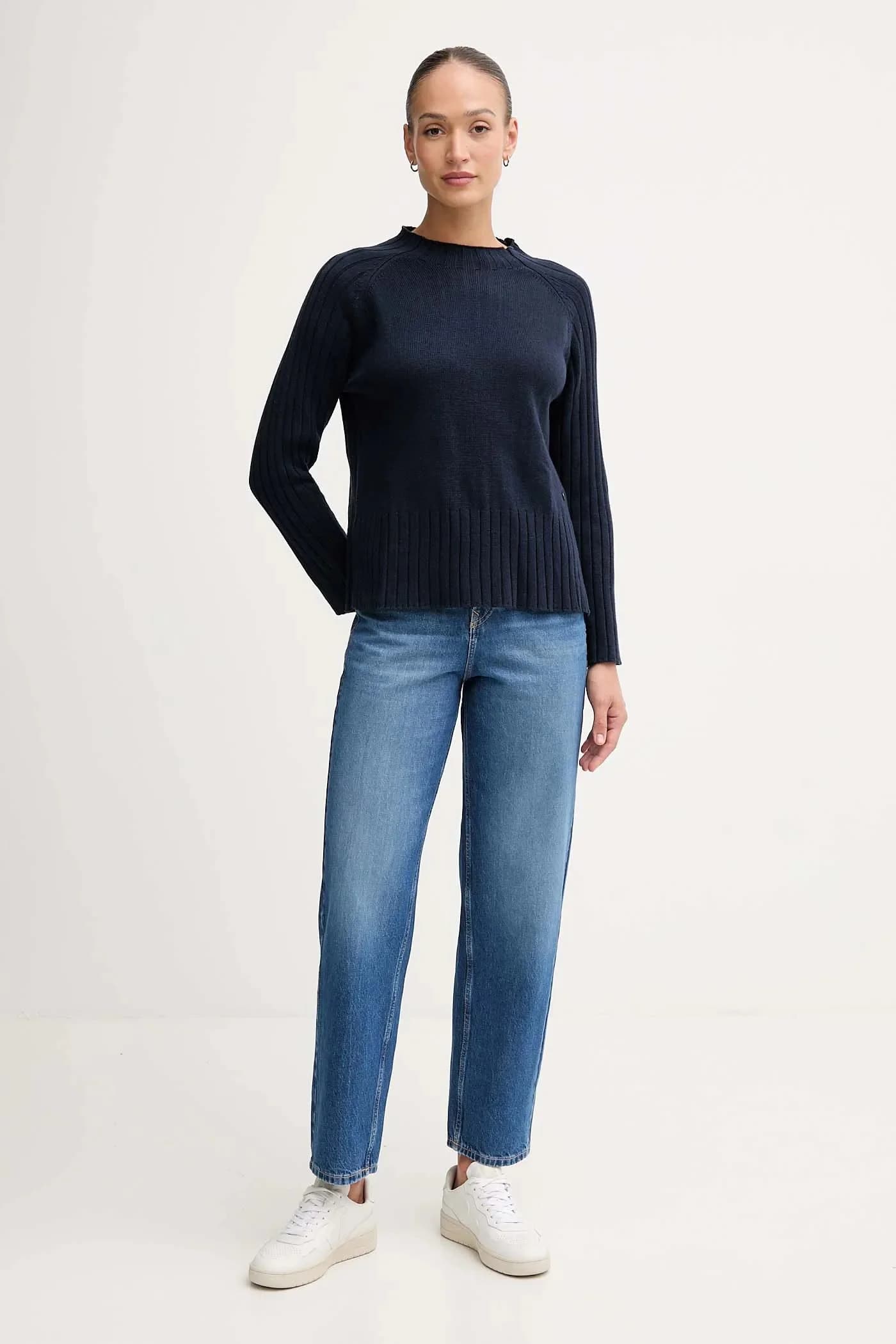 Свитер из смесовой шерсти - фото 2