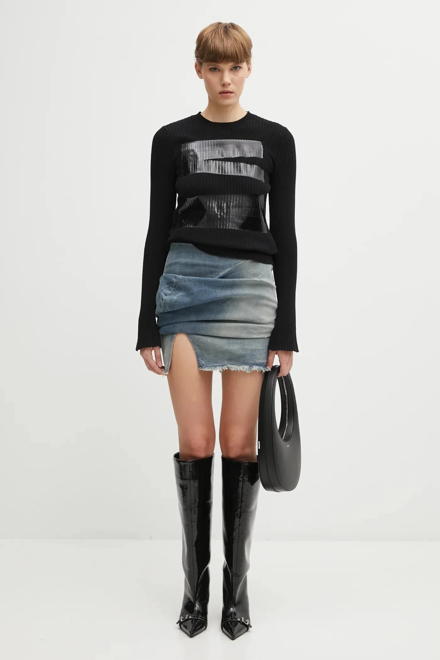 Свитер из смесовой шерсти - фото 6