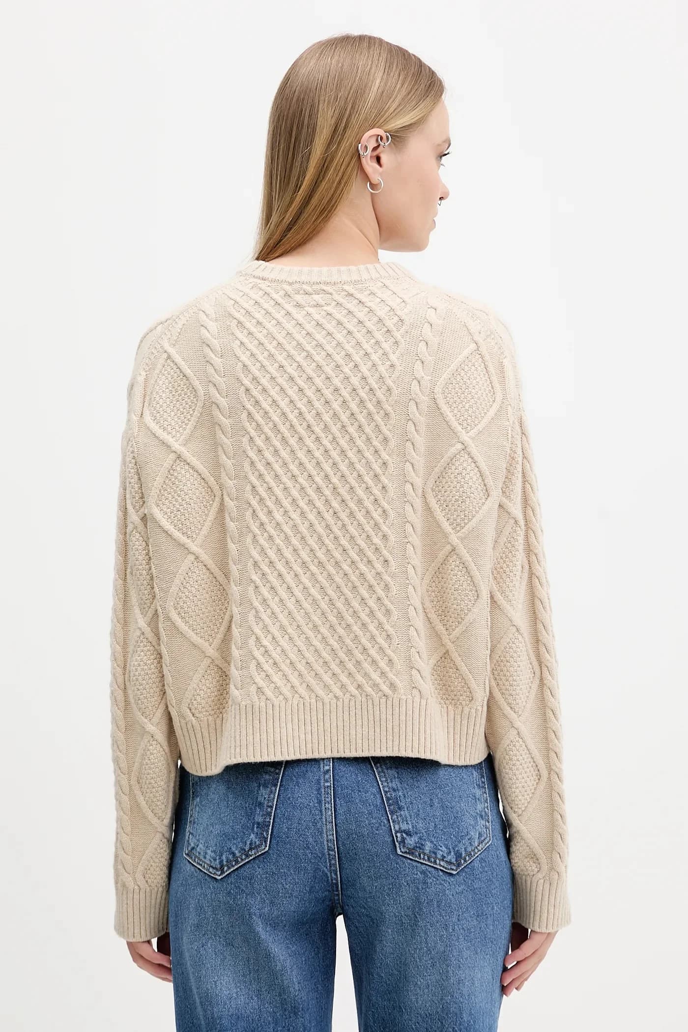 Свитер из смесовой шерсти - фото 3