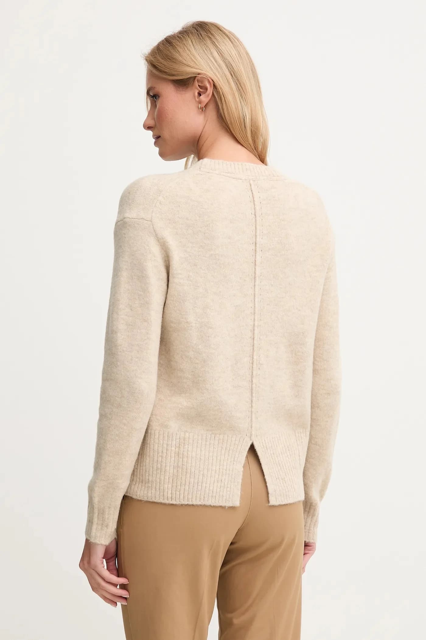 Свитер из смесовой шерсти - фото 3