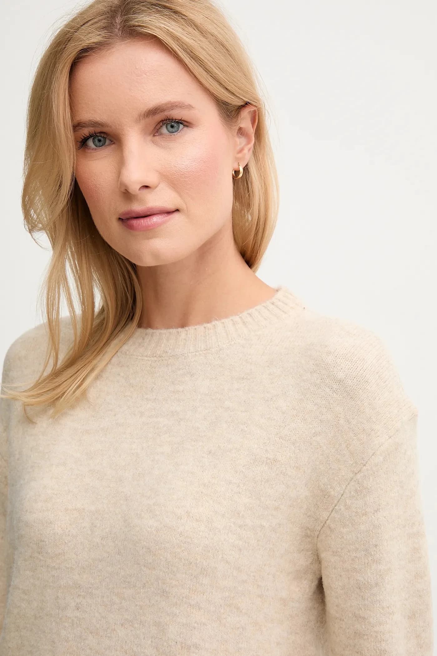 Свитер из смесовой шерсти - фото 4