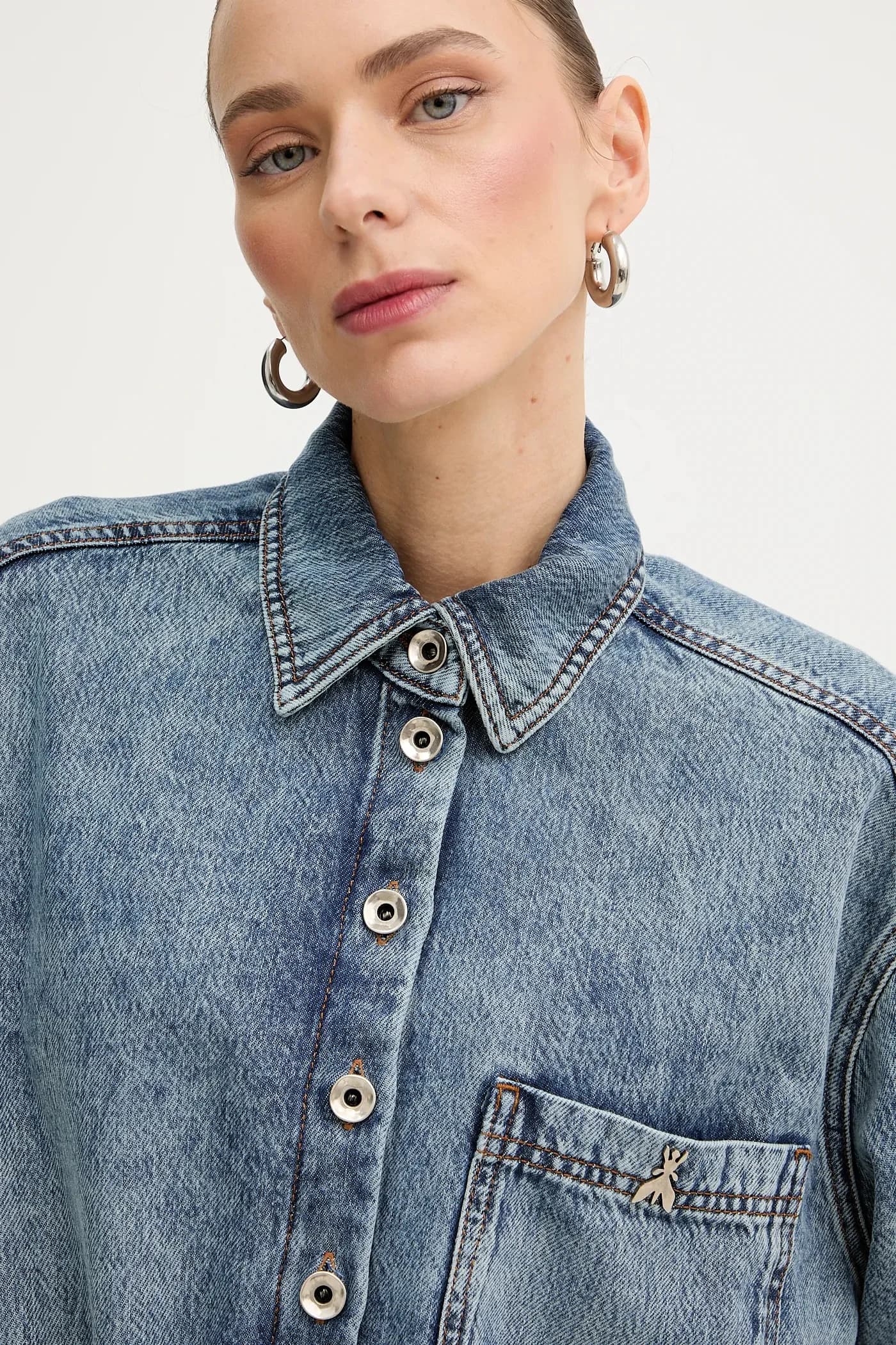 Джинсовое платье - фото 4