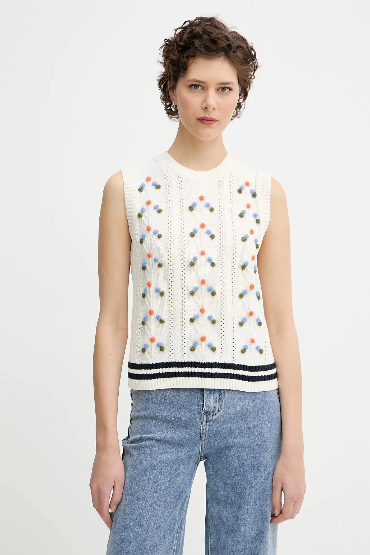 Жилет из смесовой шерсти