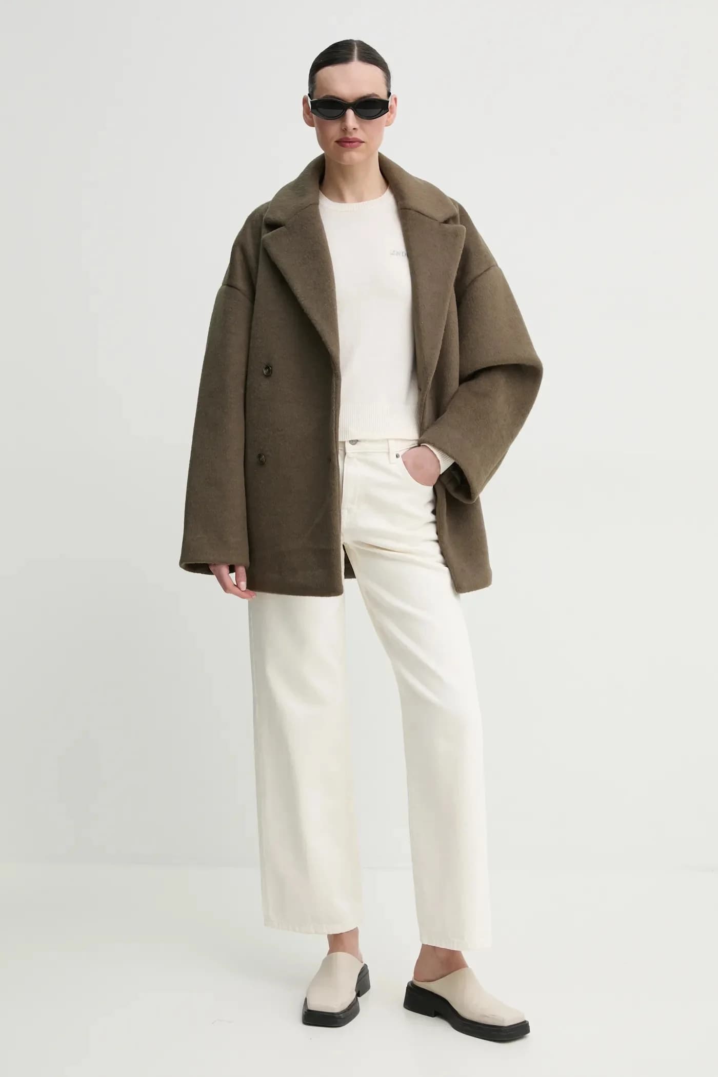 свитер Lance из смесовой шерсти - фото 2