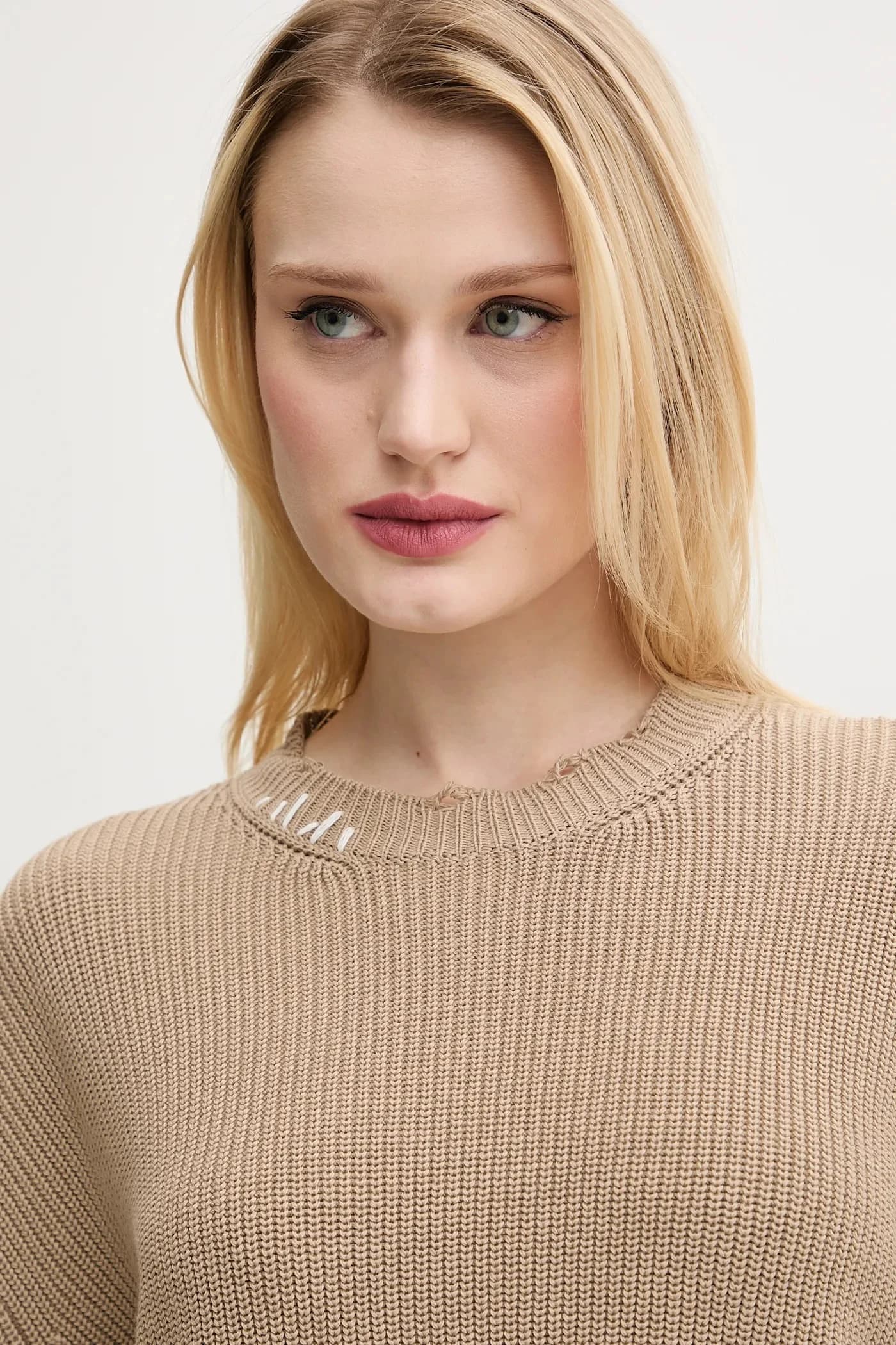 Хлопковый свитер - фото 4