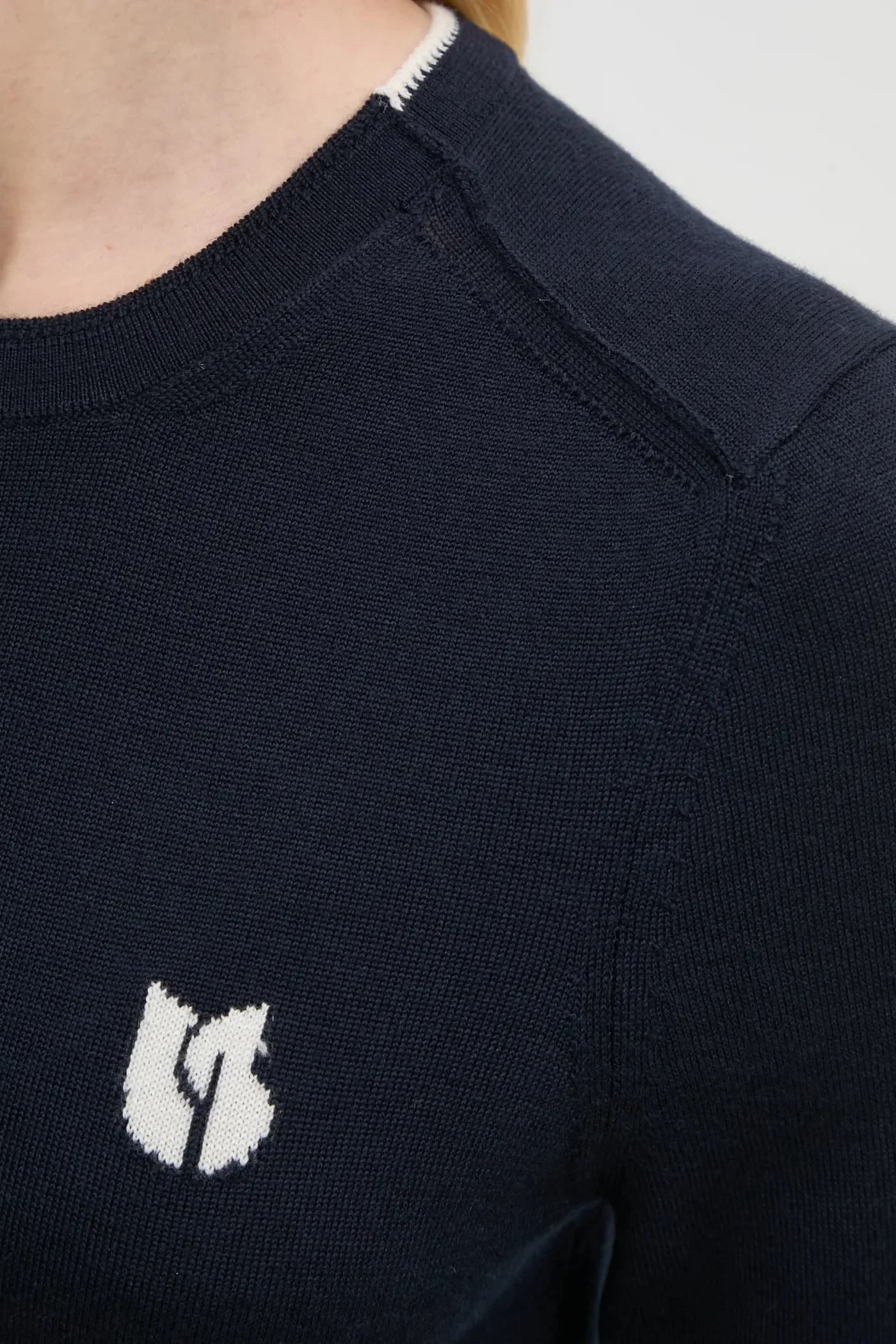 ДЖЕМПЕР шерстяной свитер - фото 5