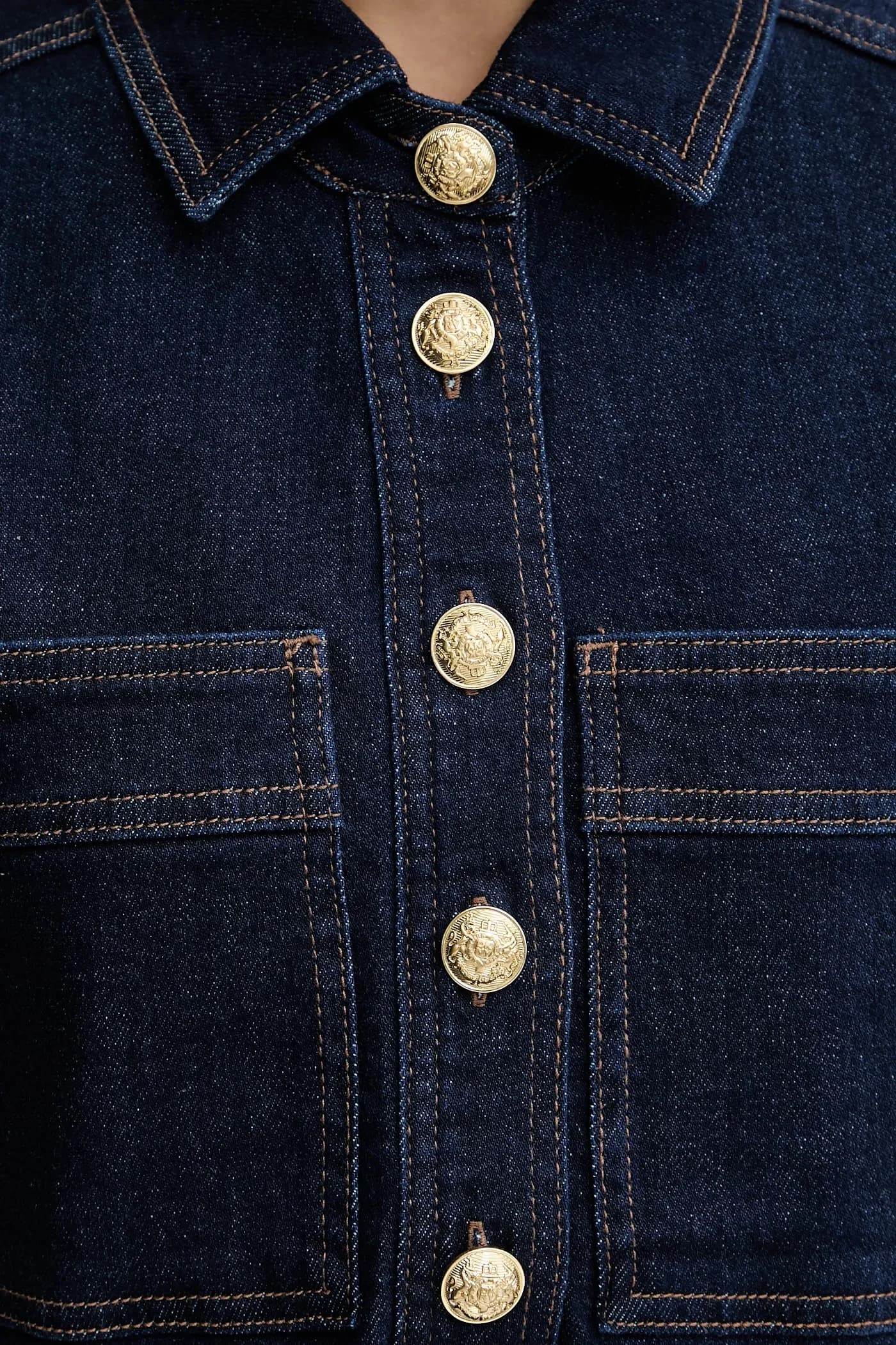 Джинсовое платье - фото 5