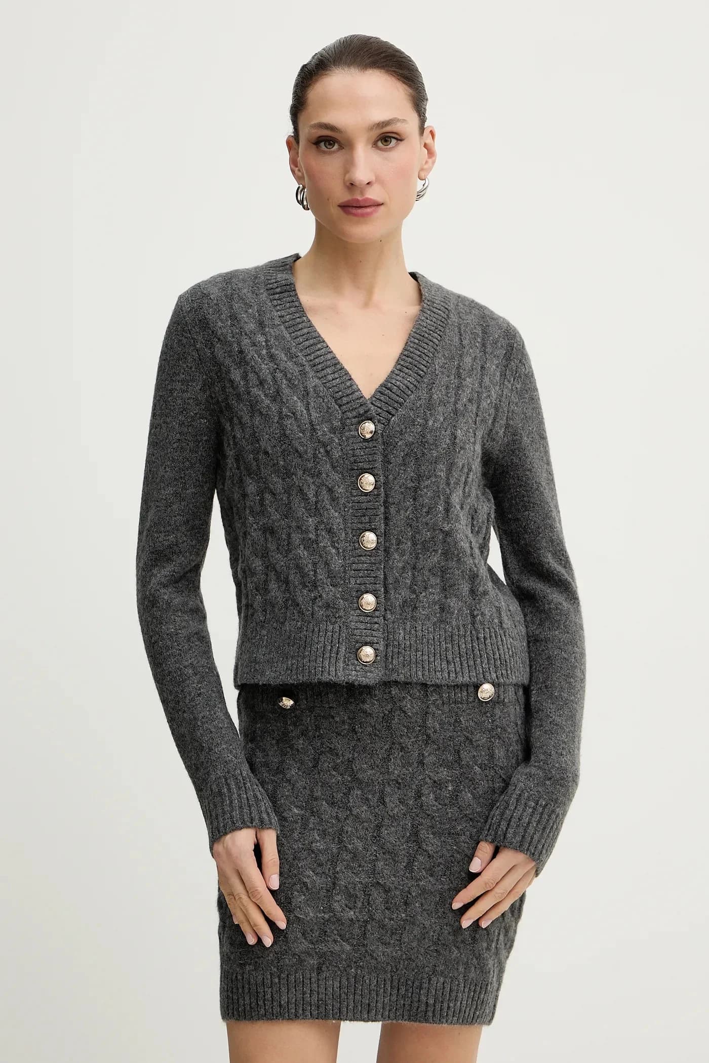 Платье из смесовой шерсти