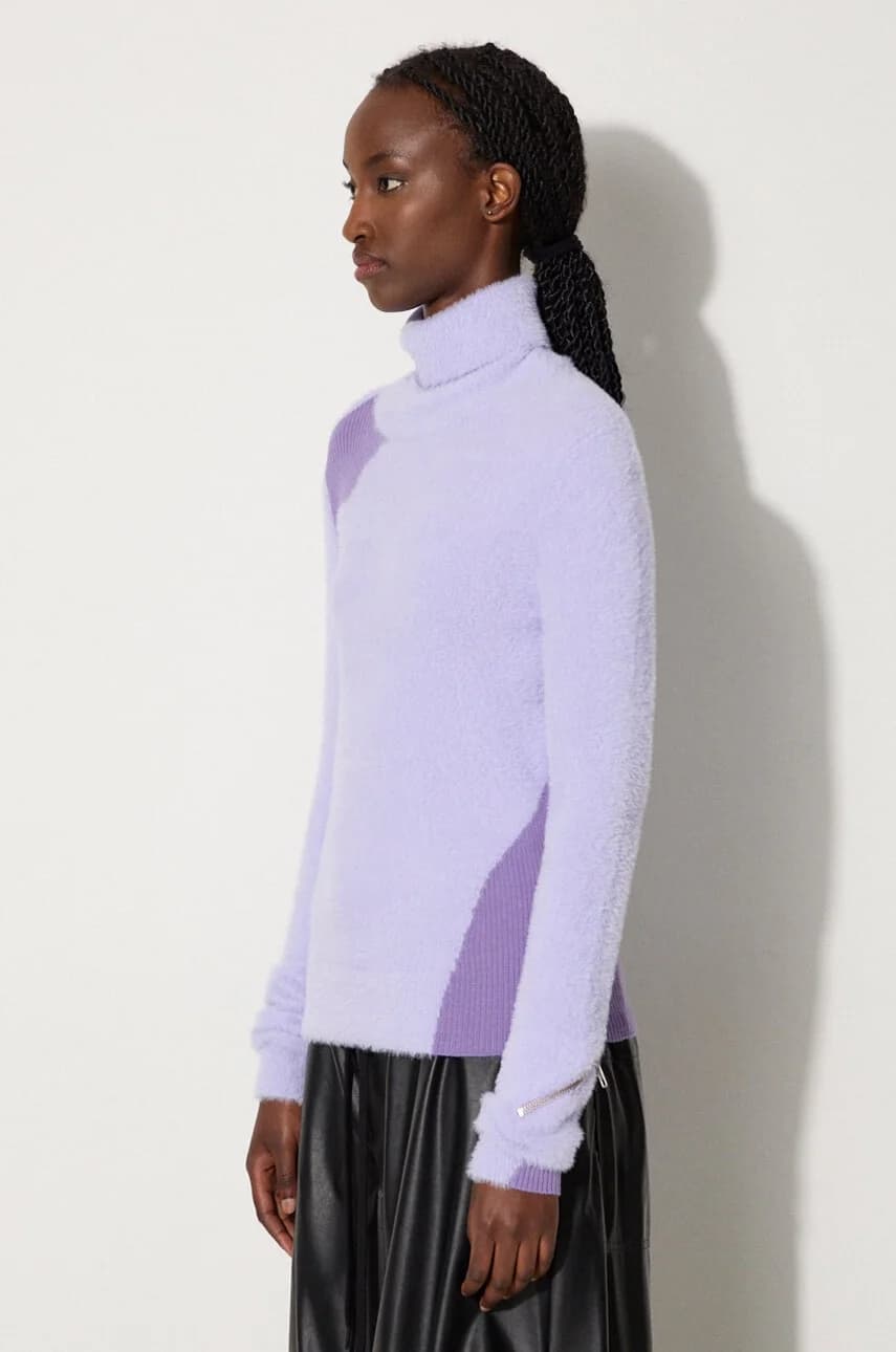 Свитер из смесовой шерсти - фото 4