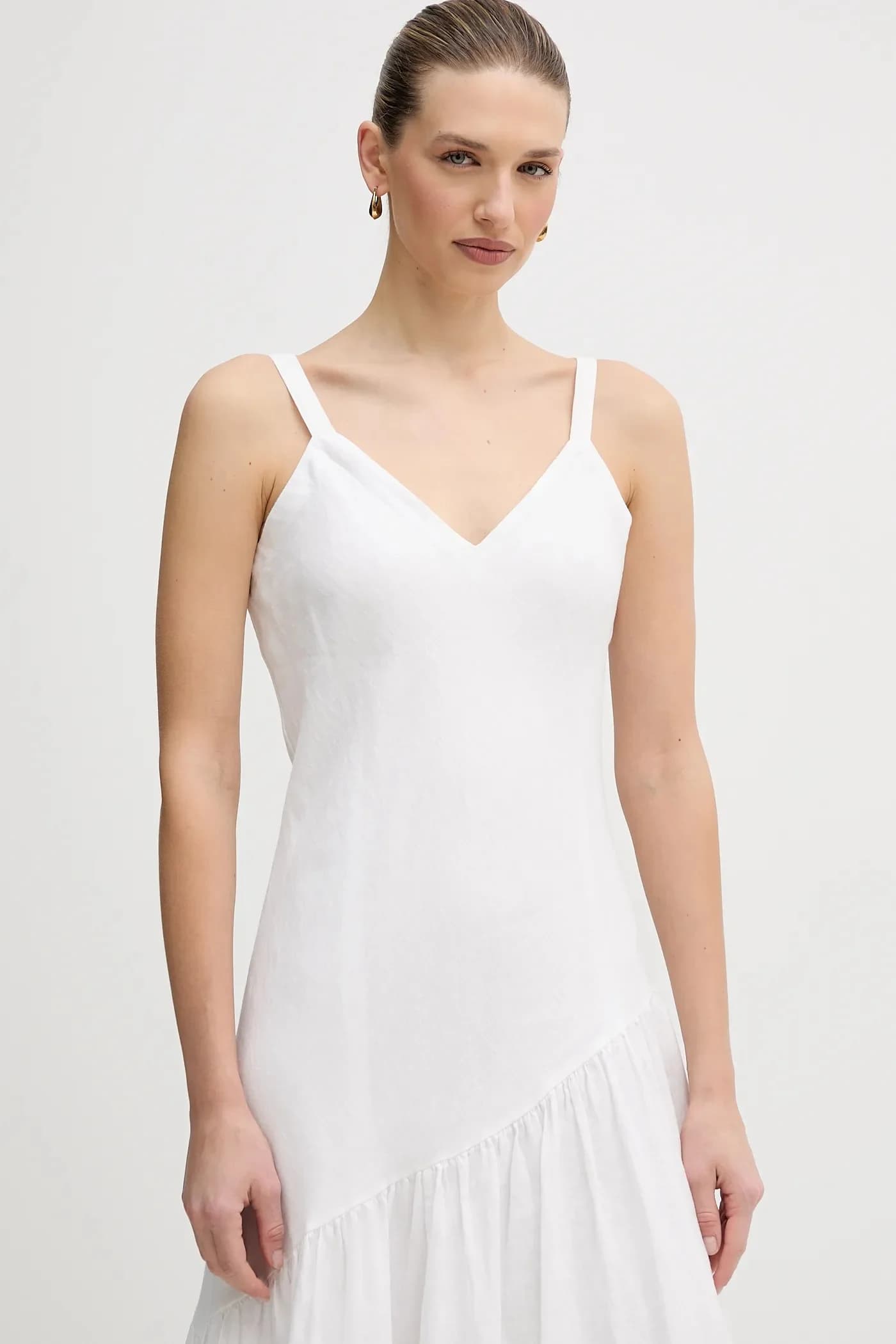 Льняное платье - фото 4