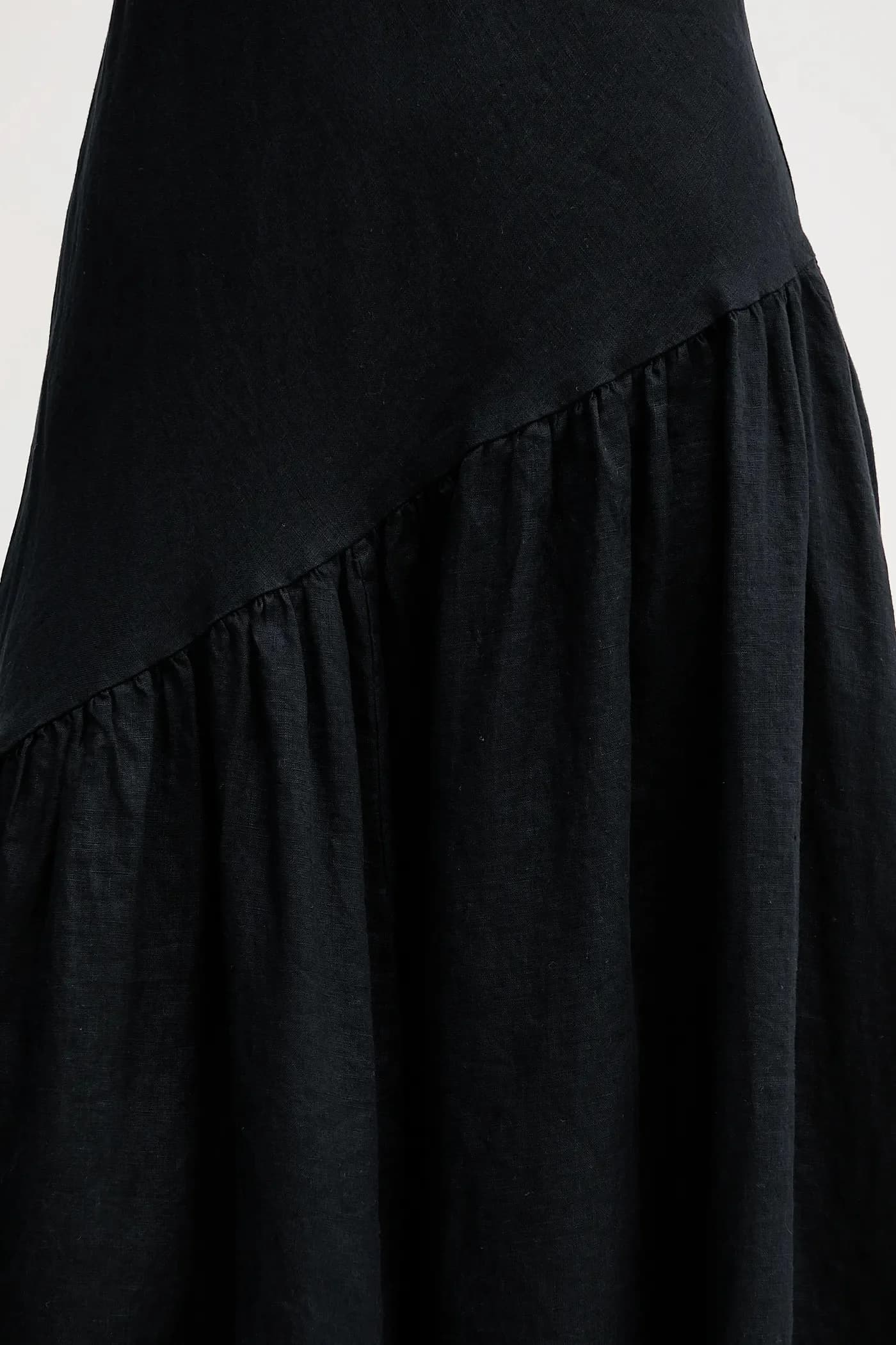 Льняное платье - фото 5