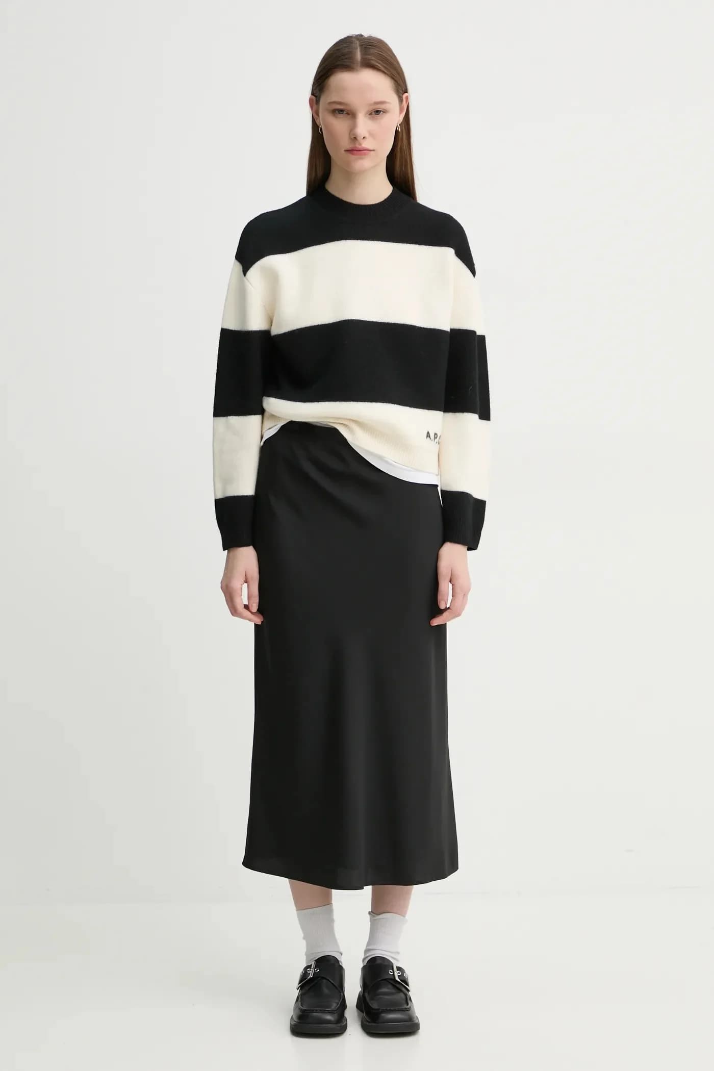 Шерстяной свитер пенни с подтяжками - фото 2