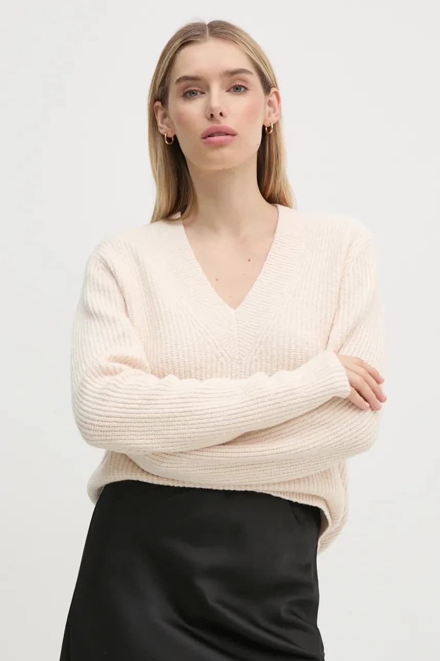 Свитер из смесовой шерсти