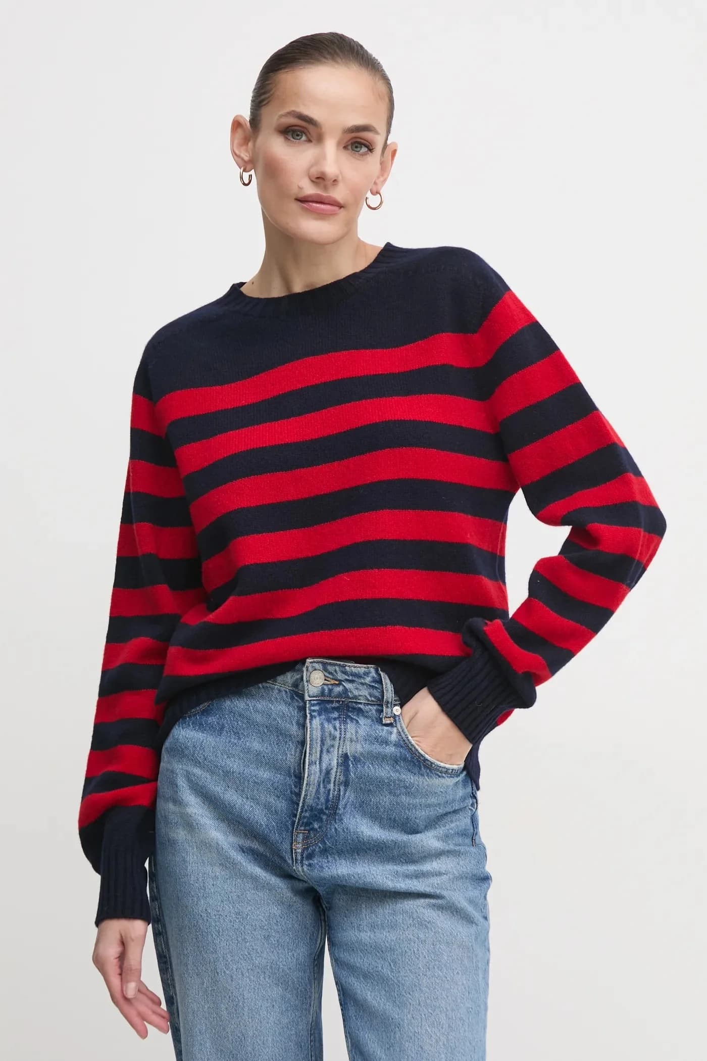 Шерстяной свитер Barbour x Alexa Chung