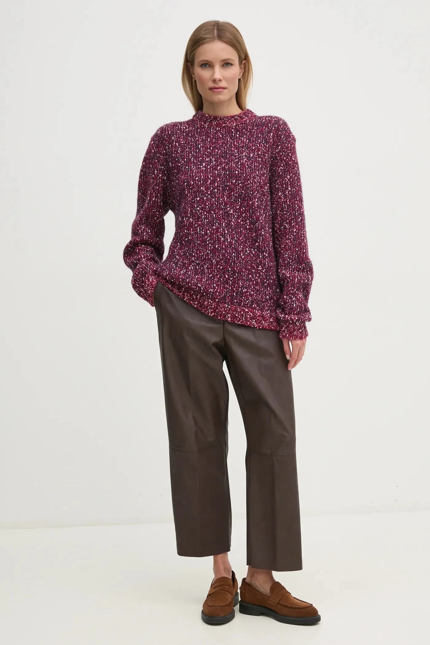 Свитер из смесовой шерсти - фото 3