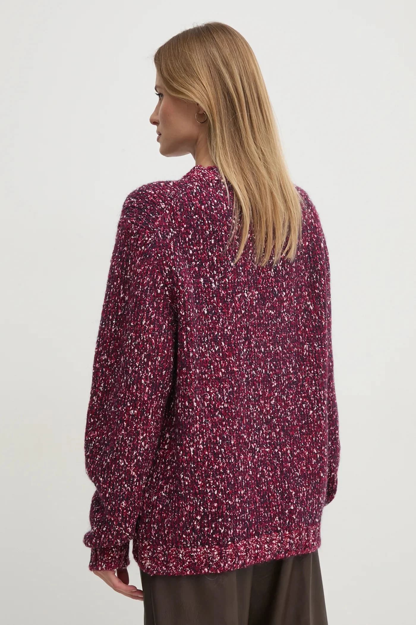 Свитер из смесовой шерсти - фото 5