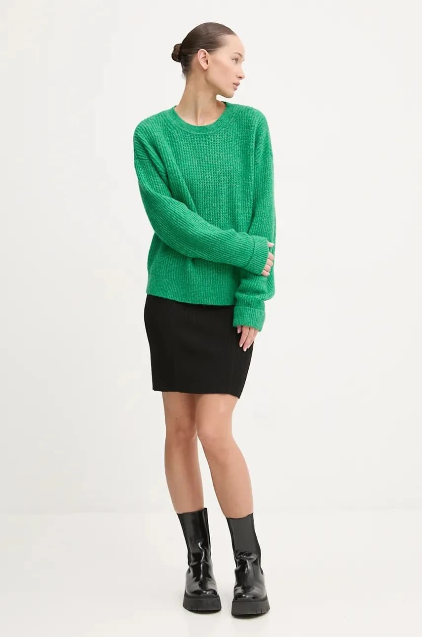 Свитер из смесовой шерсти - фото 2