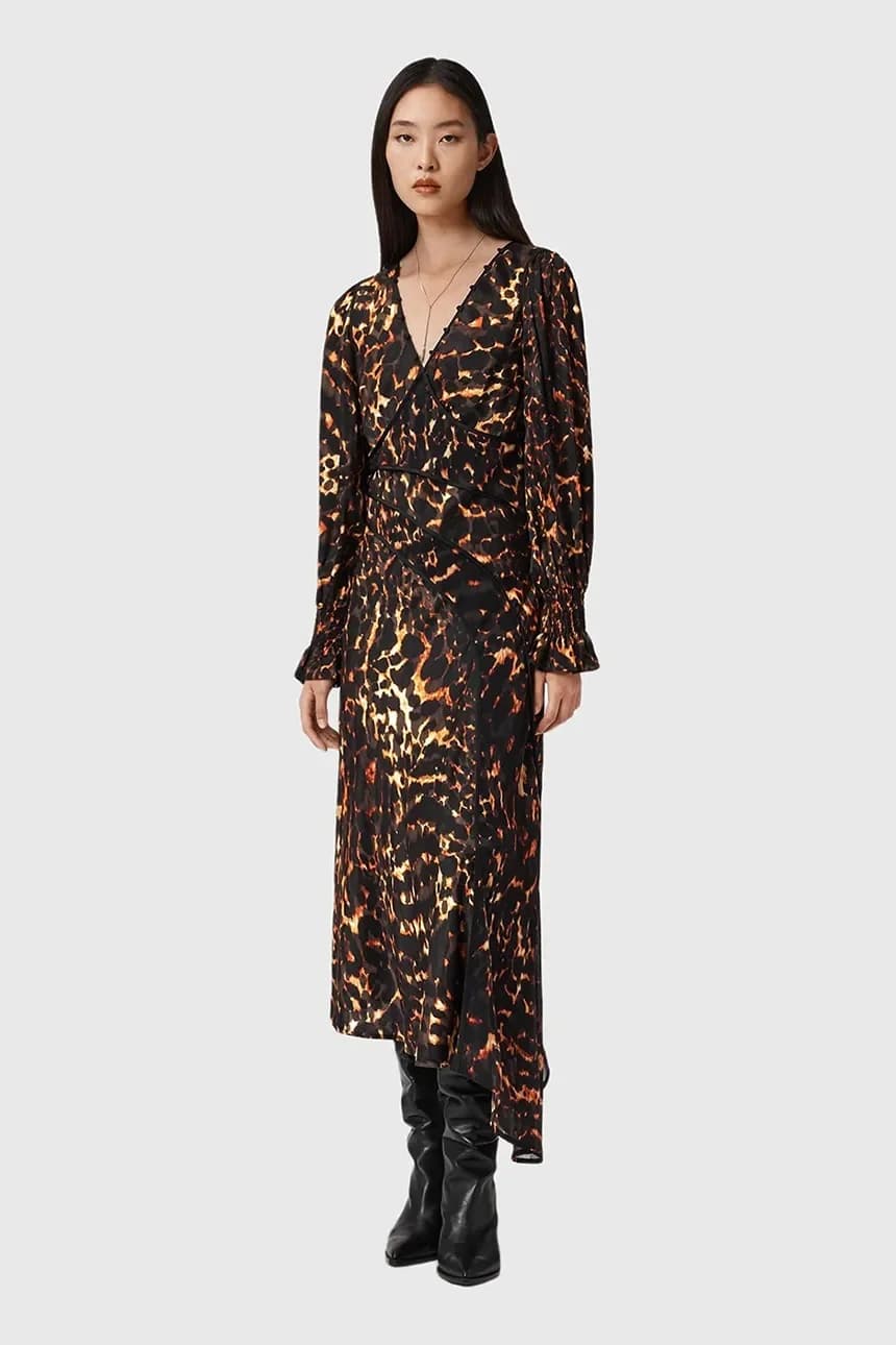 Платье с добавлением шелка - фото 3