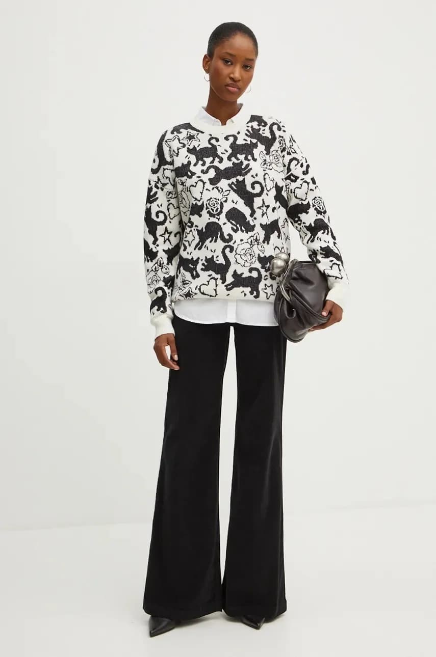 Свитер из смесовой шерсти - фото 2