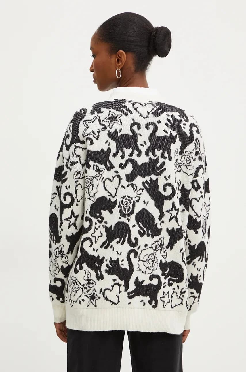 Свитер из смесовой шерсти - фото 3