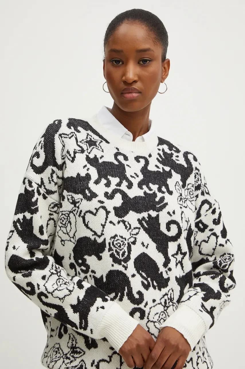 Свитер из смесовой шерсти - фото 4