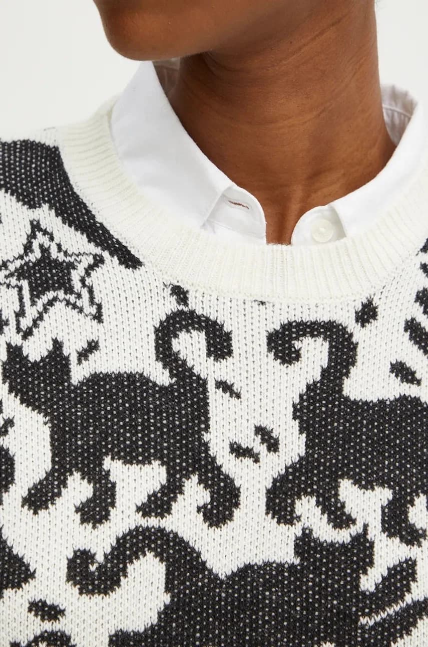 Свитер из смесовой шерсти - фото 5