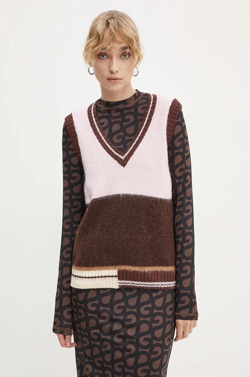 Жилет из смесовой шерсти