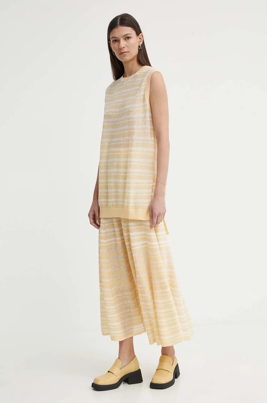 жилет SAINT из смесового льна - фото 2