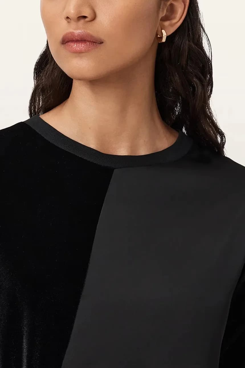 Велюровое платье - фото 4