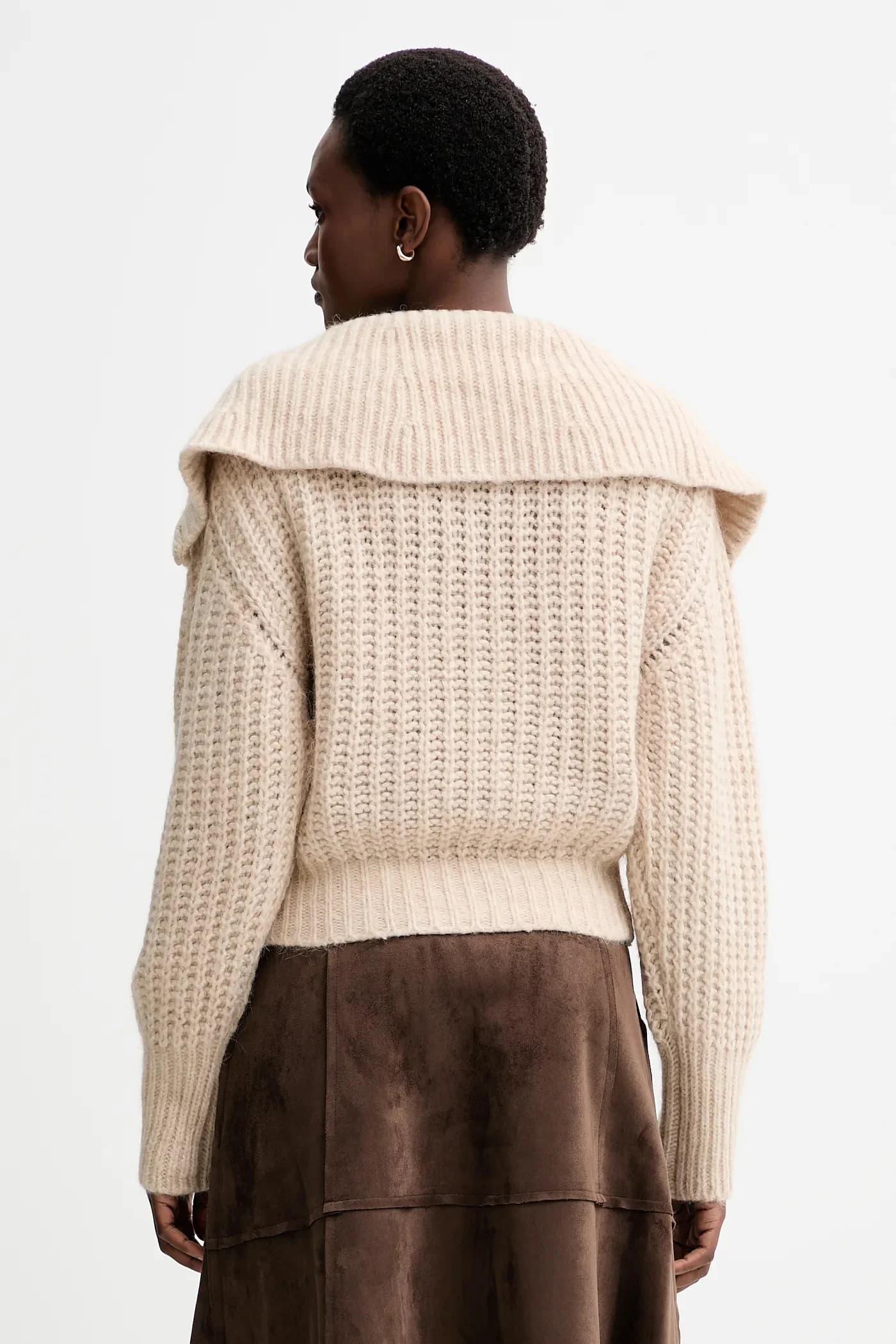 Свитер из смесовой шерсти - фото 3