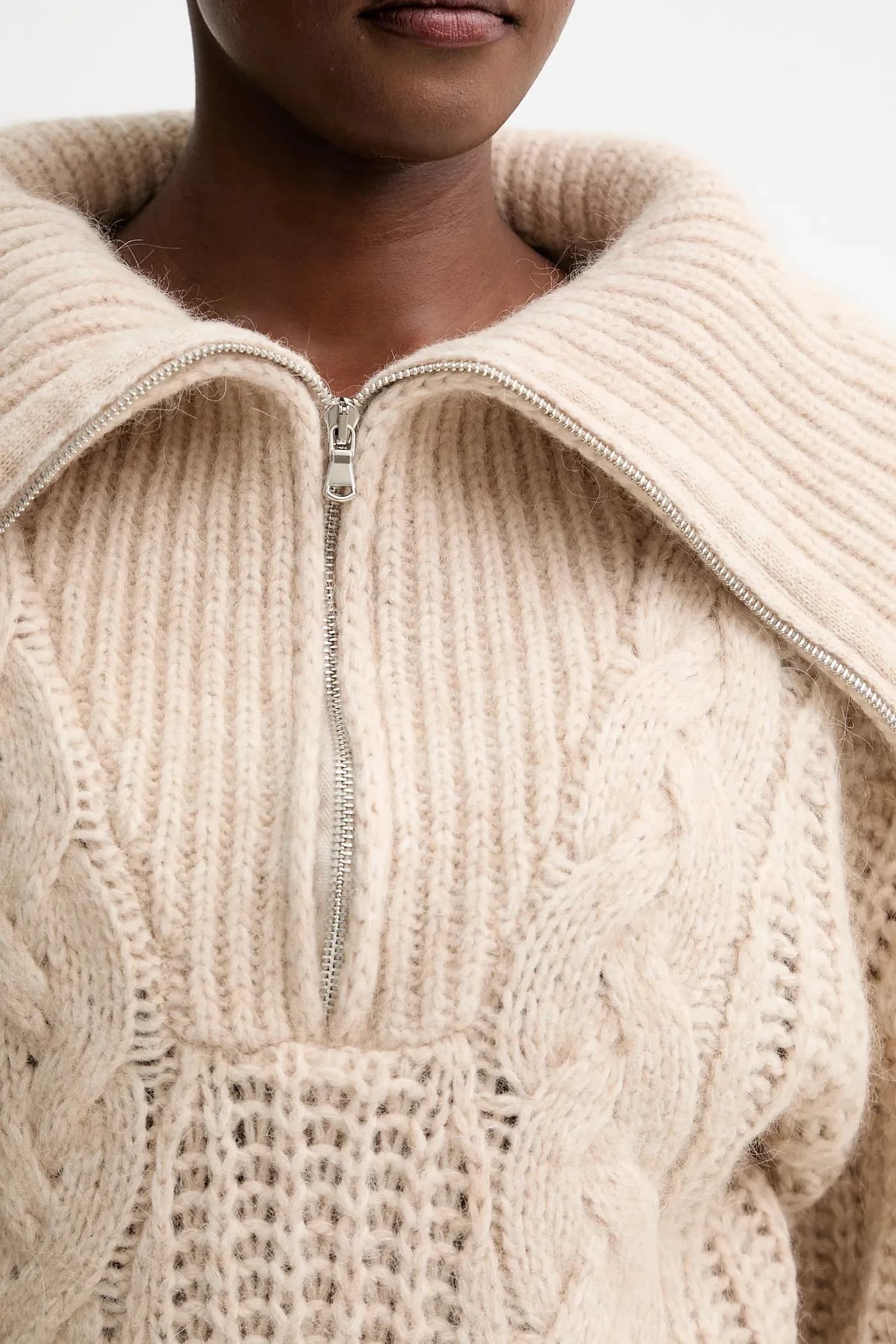 Свитер из смесовой шерсти - фото 5