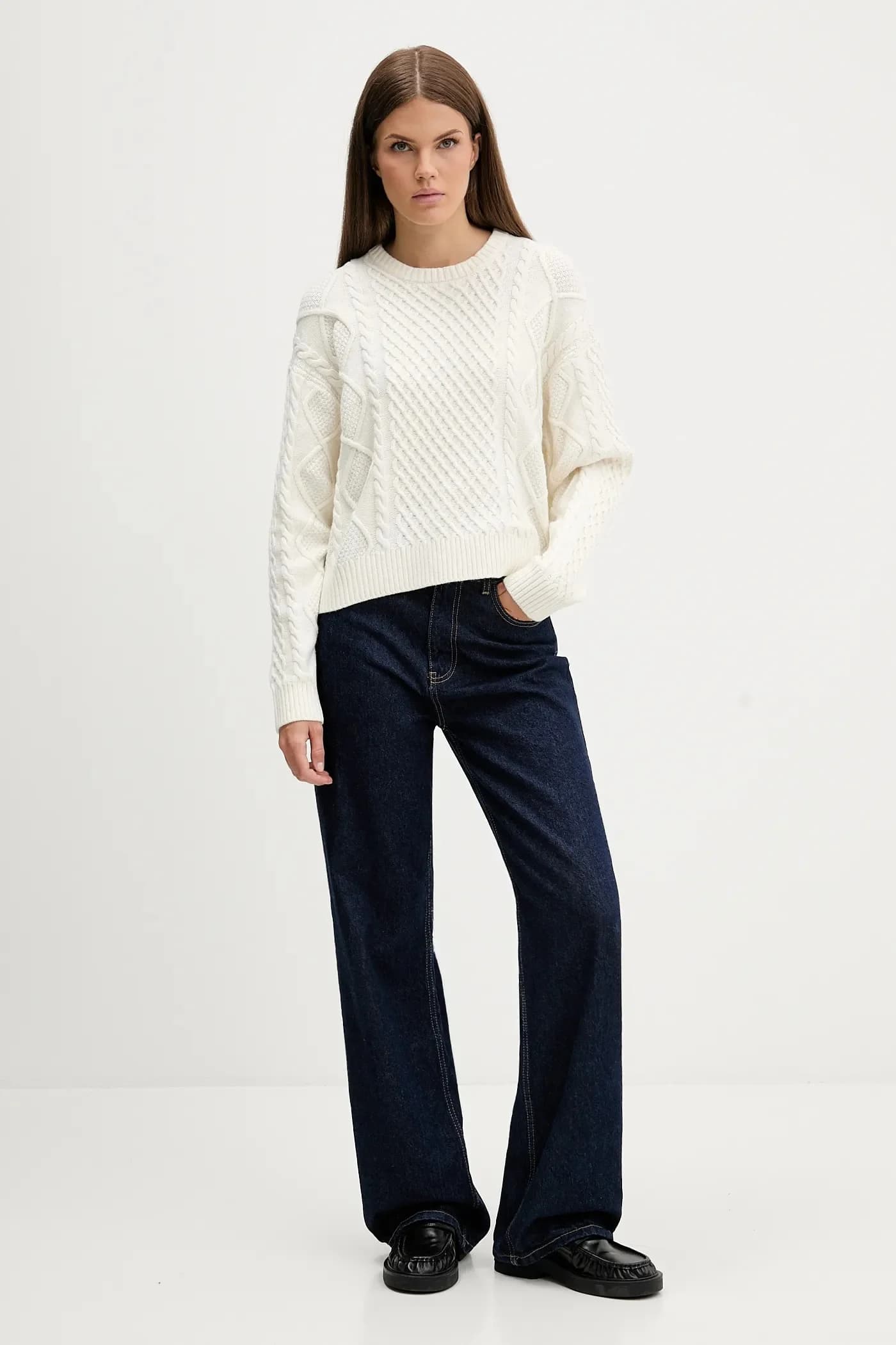 Свитер из смесовой шерсти - фото 2