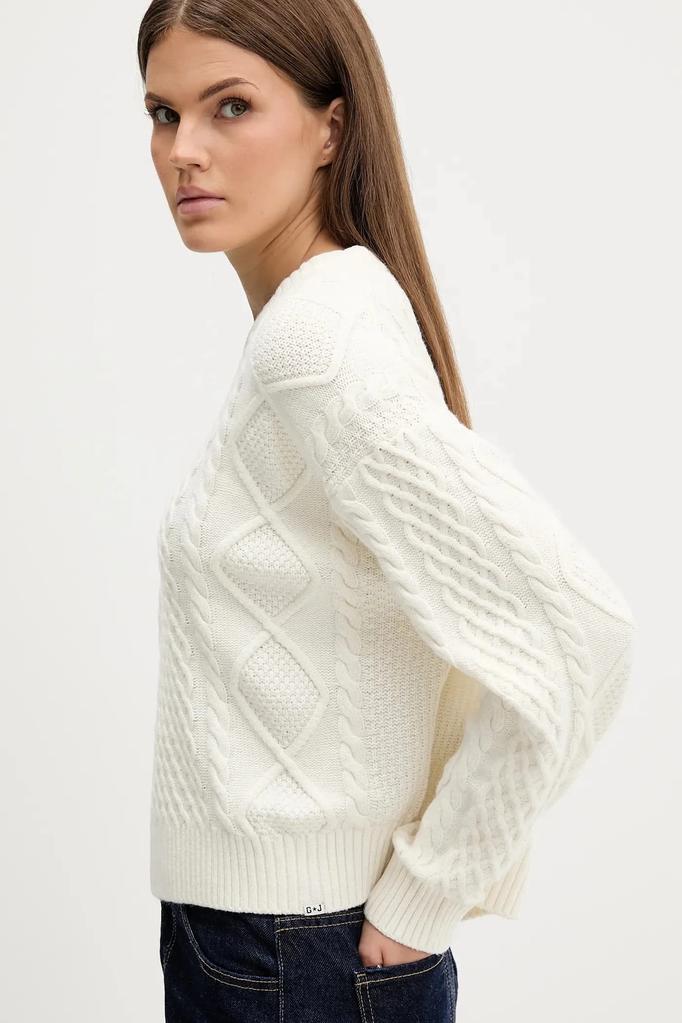 Свитер из смесовой шерсти - фото 4