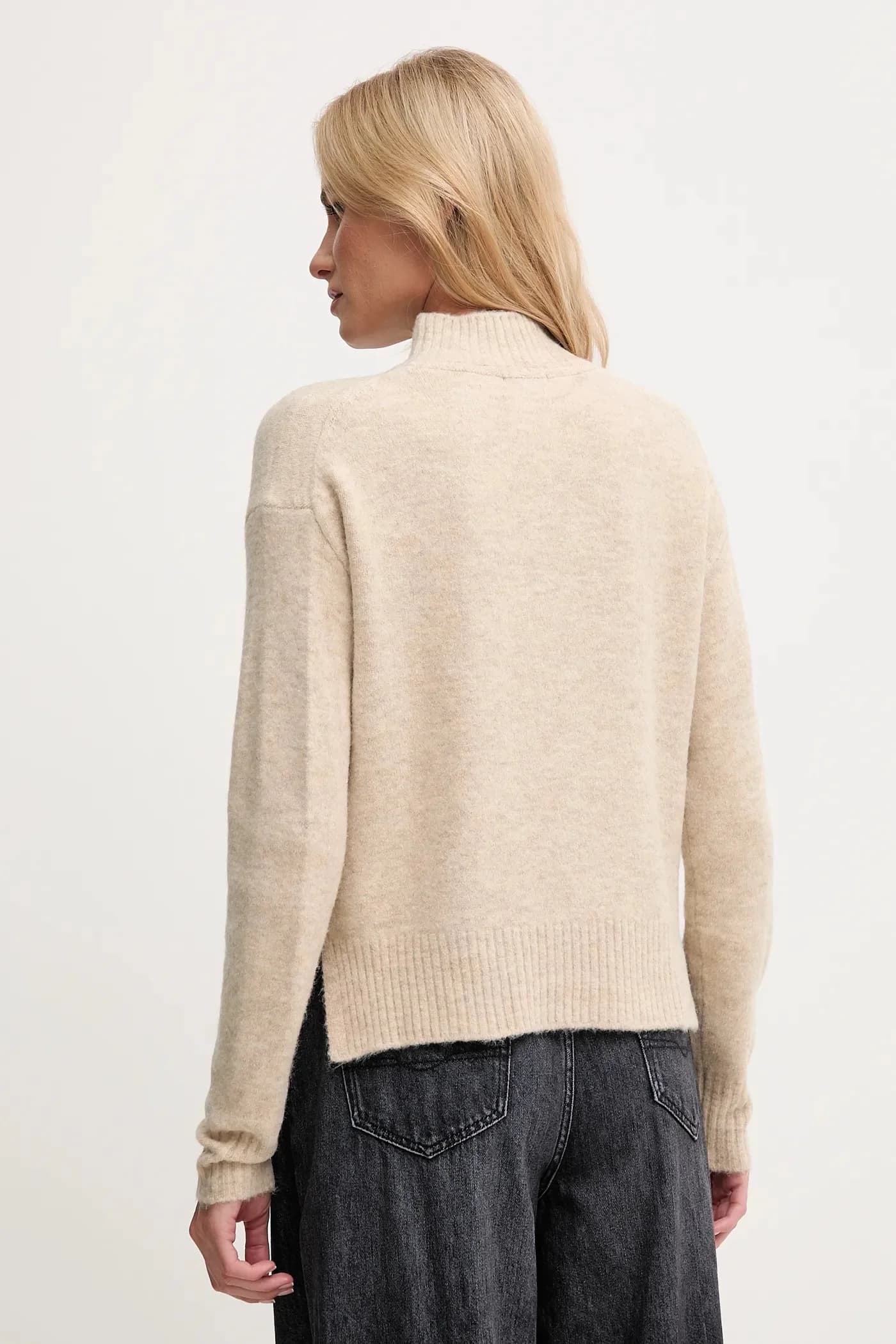 Свитер из смесовой шерсти - фото 3