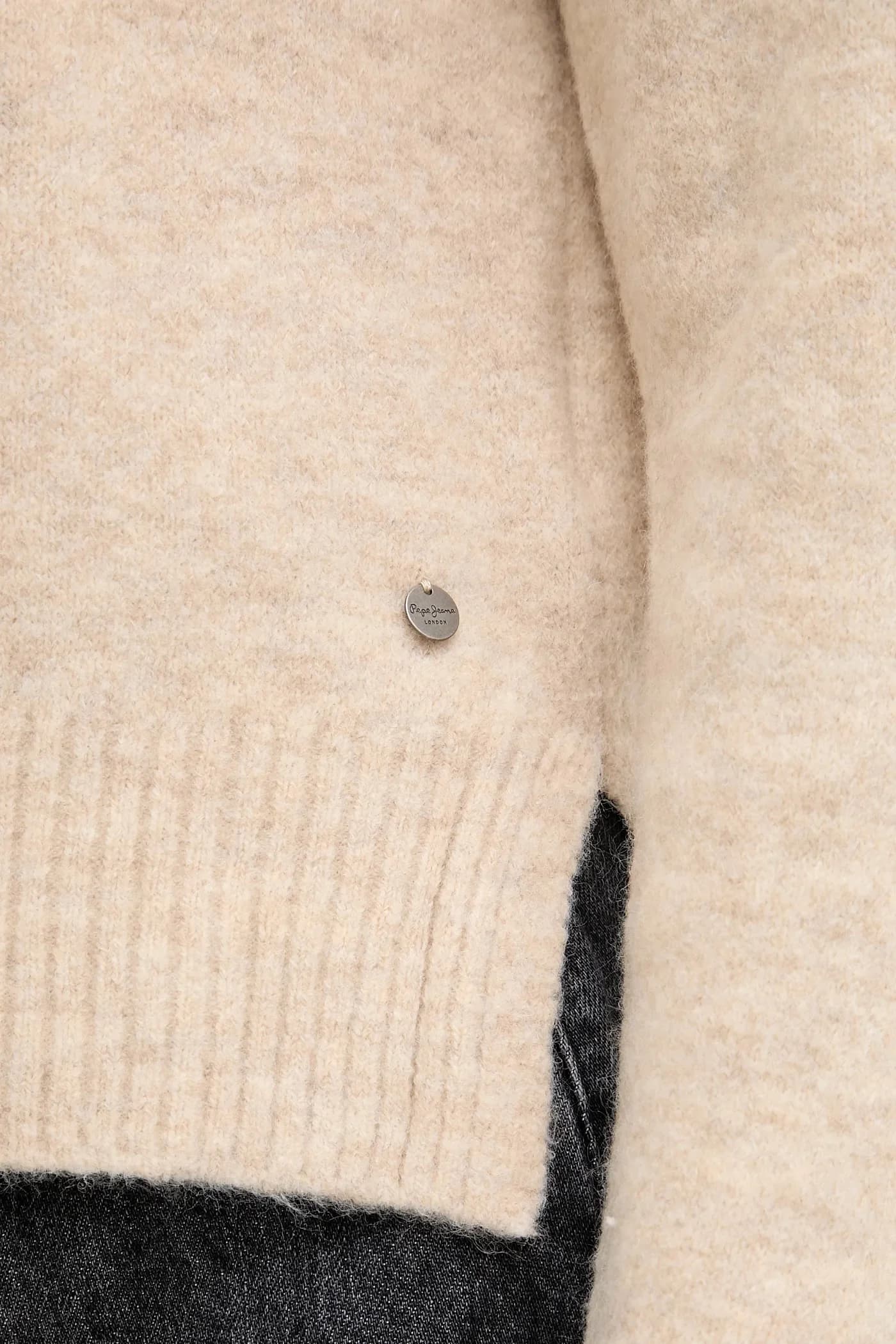 Свитер из смесовой шерсти - фото 5