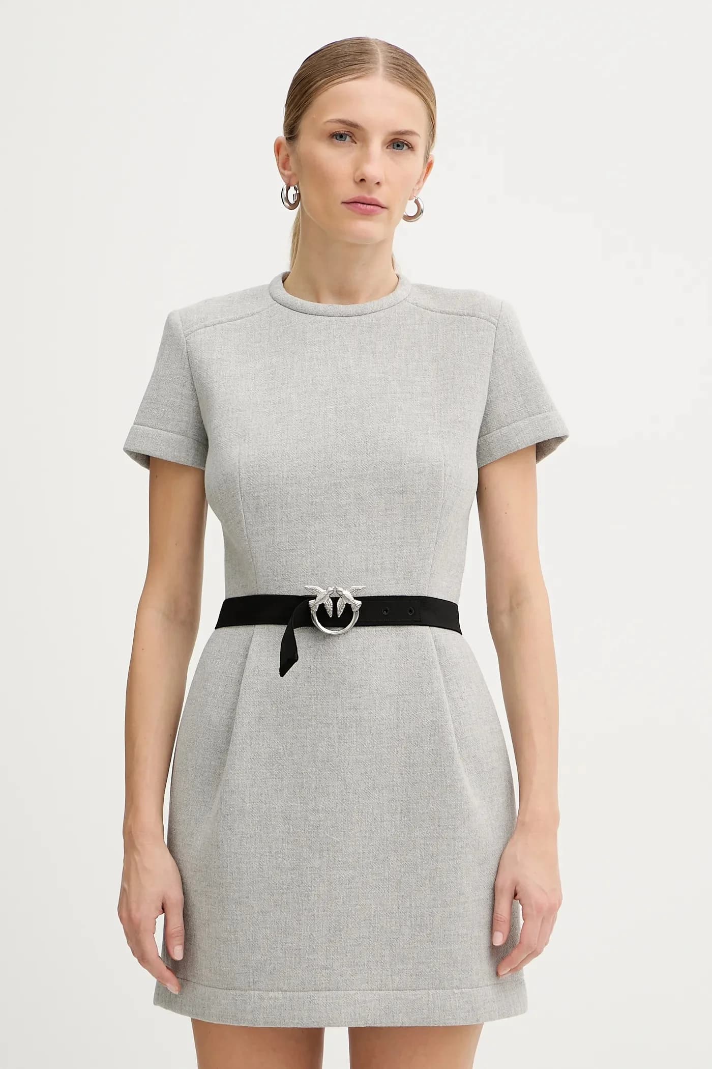 Платье из смесовой шерсти