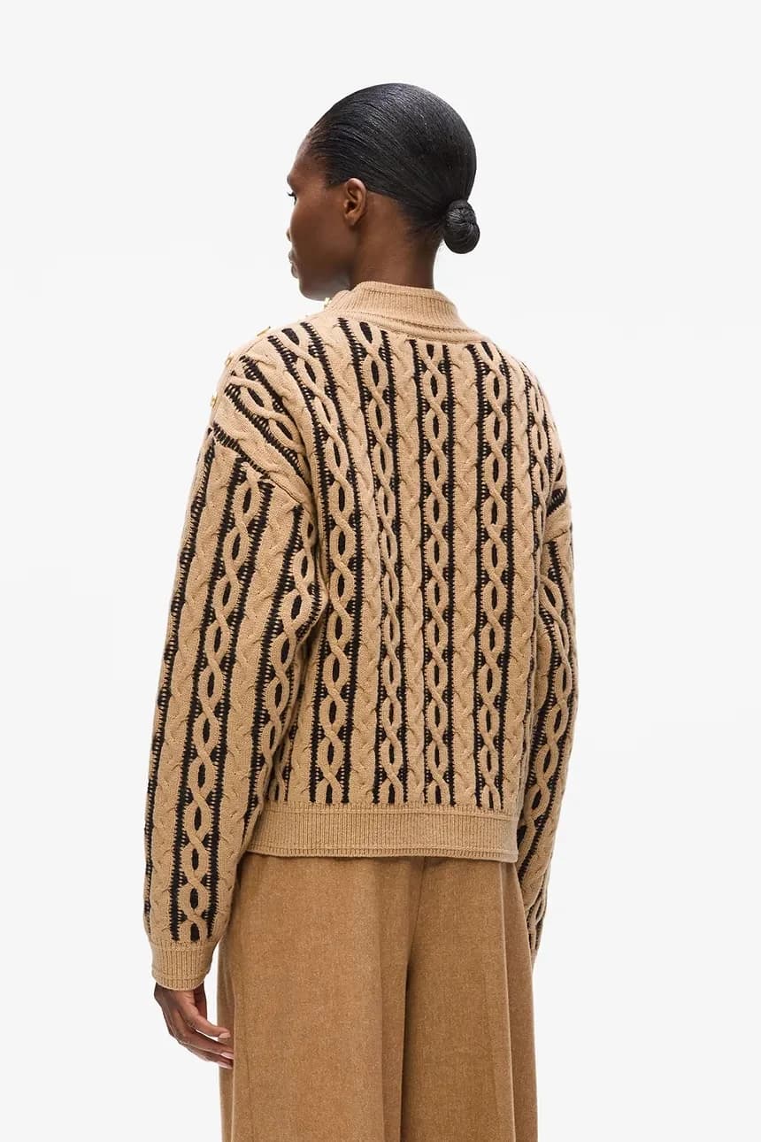 Свитер из смесовой шерсти - фото 2