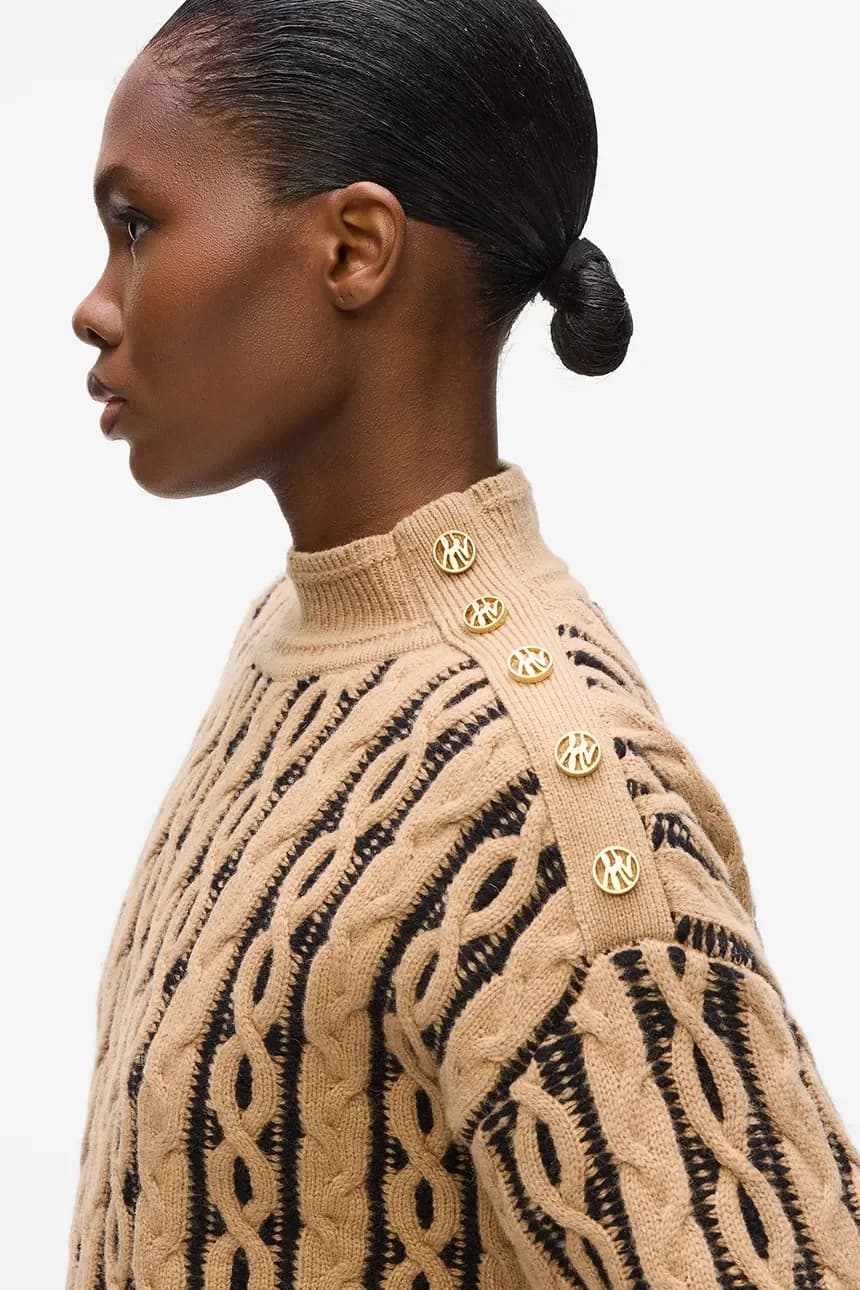 Свитер из смесовой шерсти - фото 3