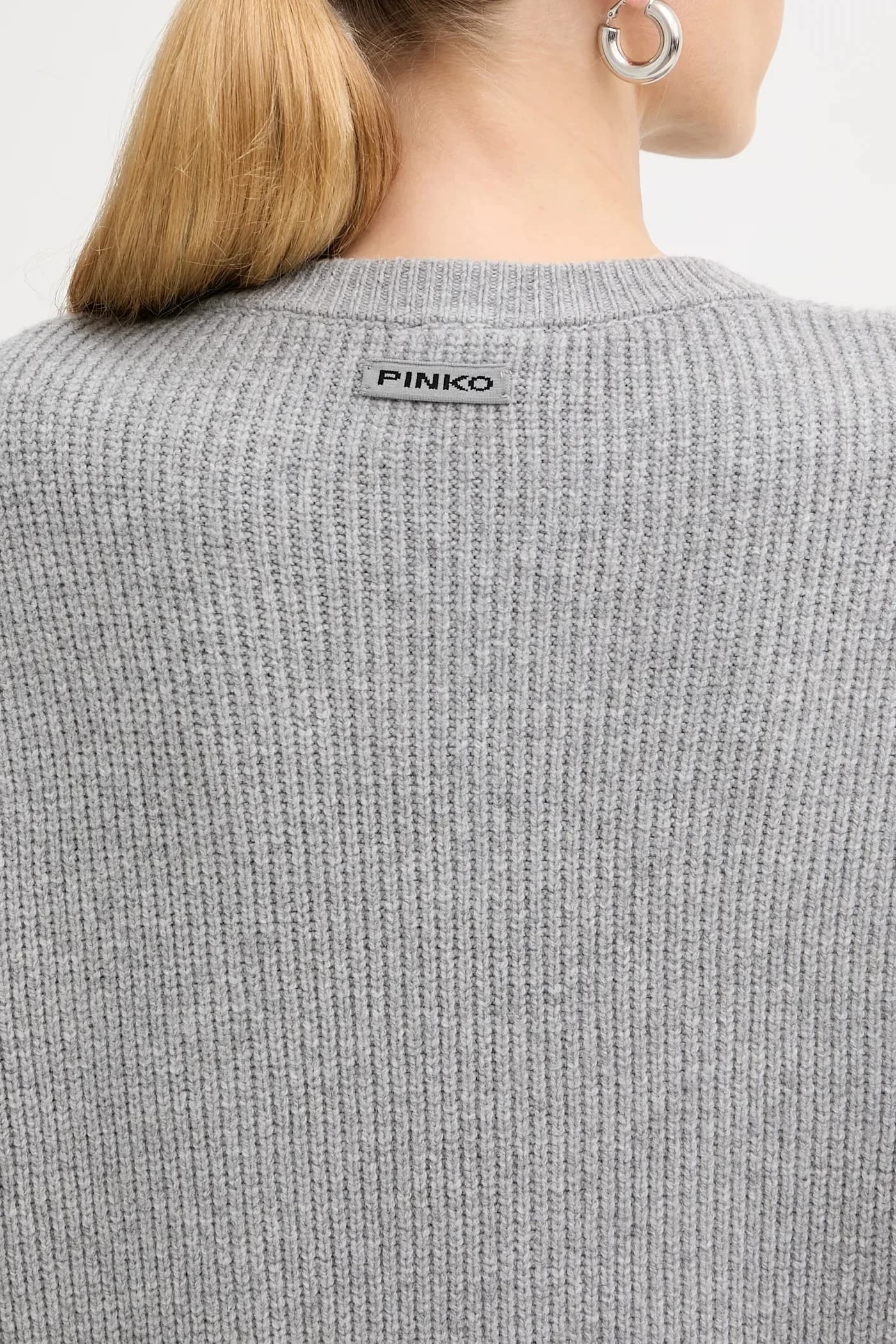 Платье из смесовой шерсти - фото 6