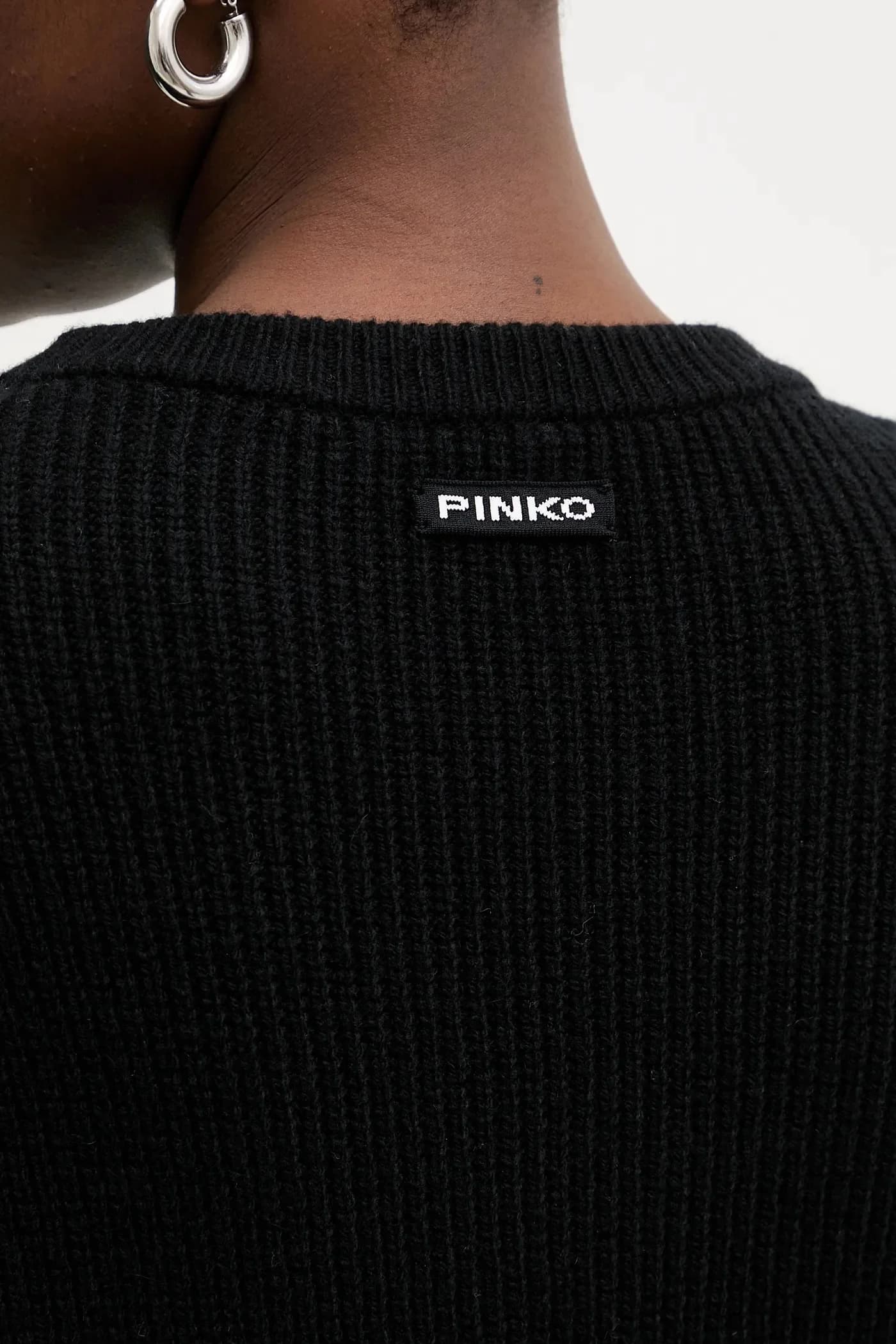 Платье из смесовой шерсти - фото 6