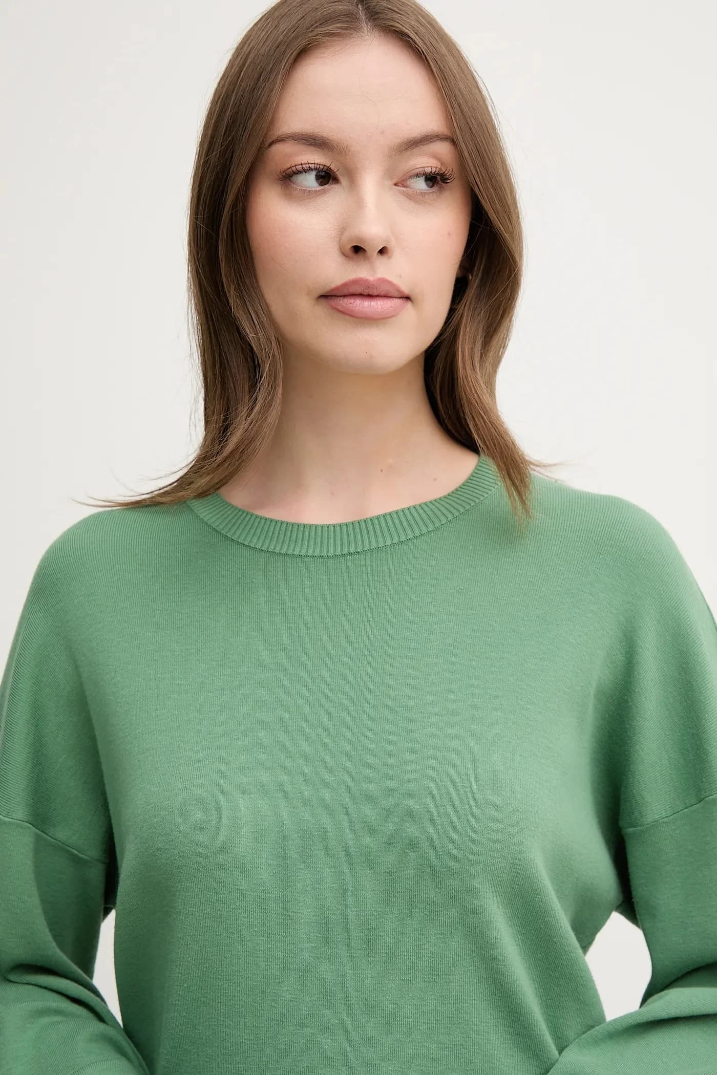 Хлопковый свитер - фото 4