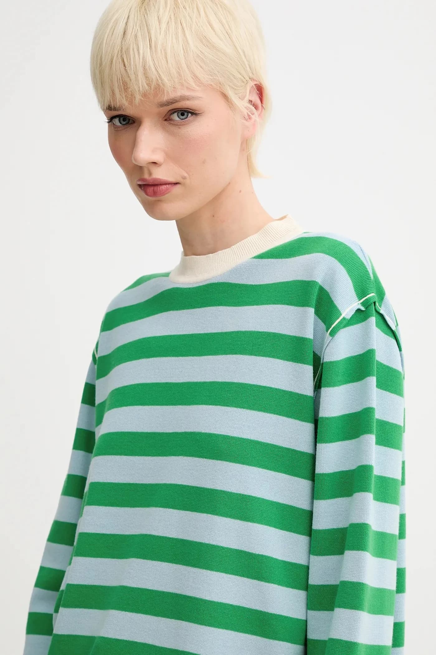 Хлопковый свитер - фото 4