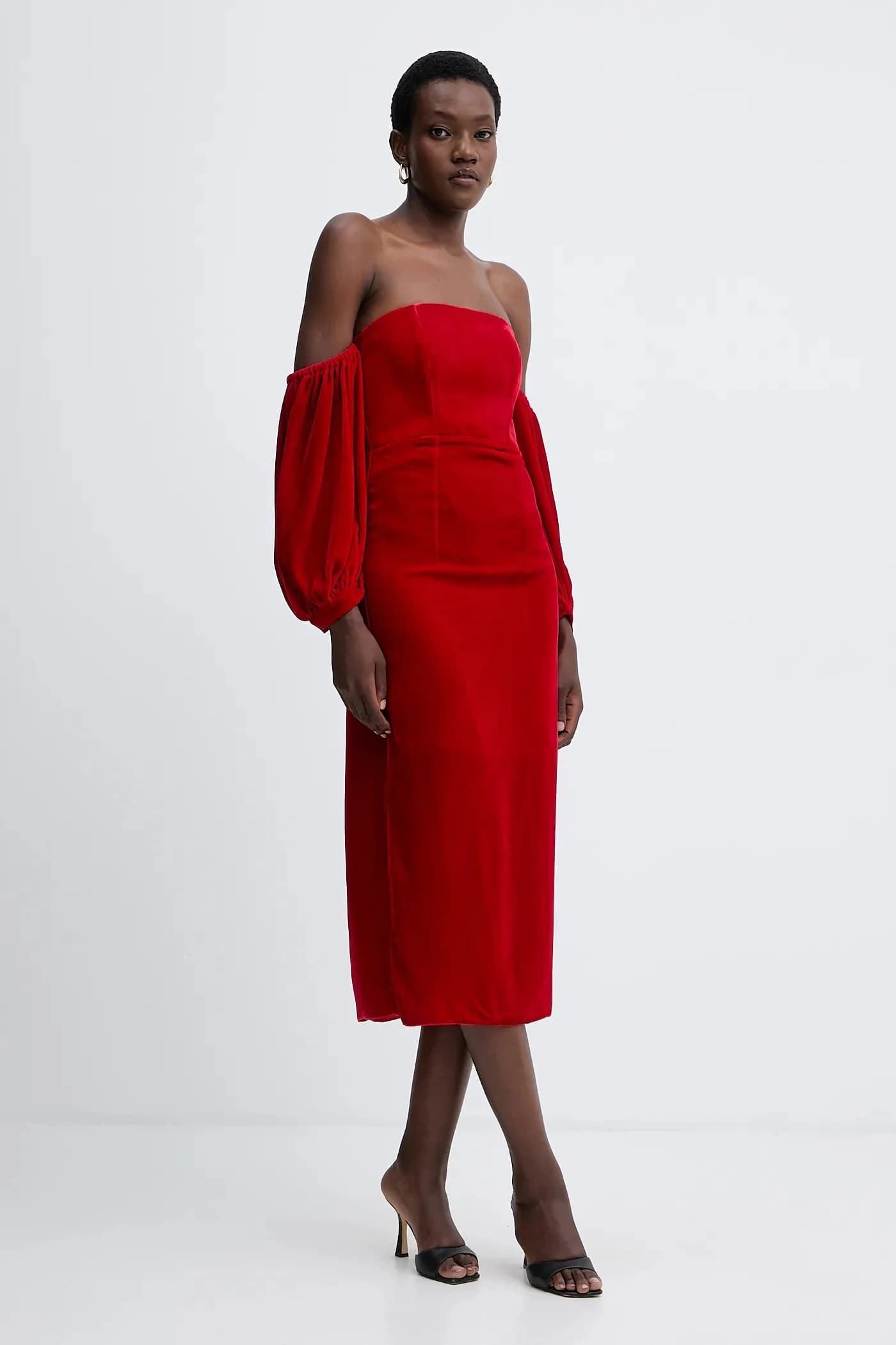 Платье с добавлением шелка - фото 2