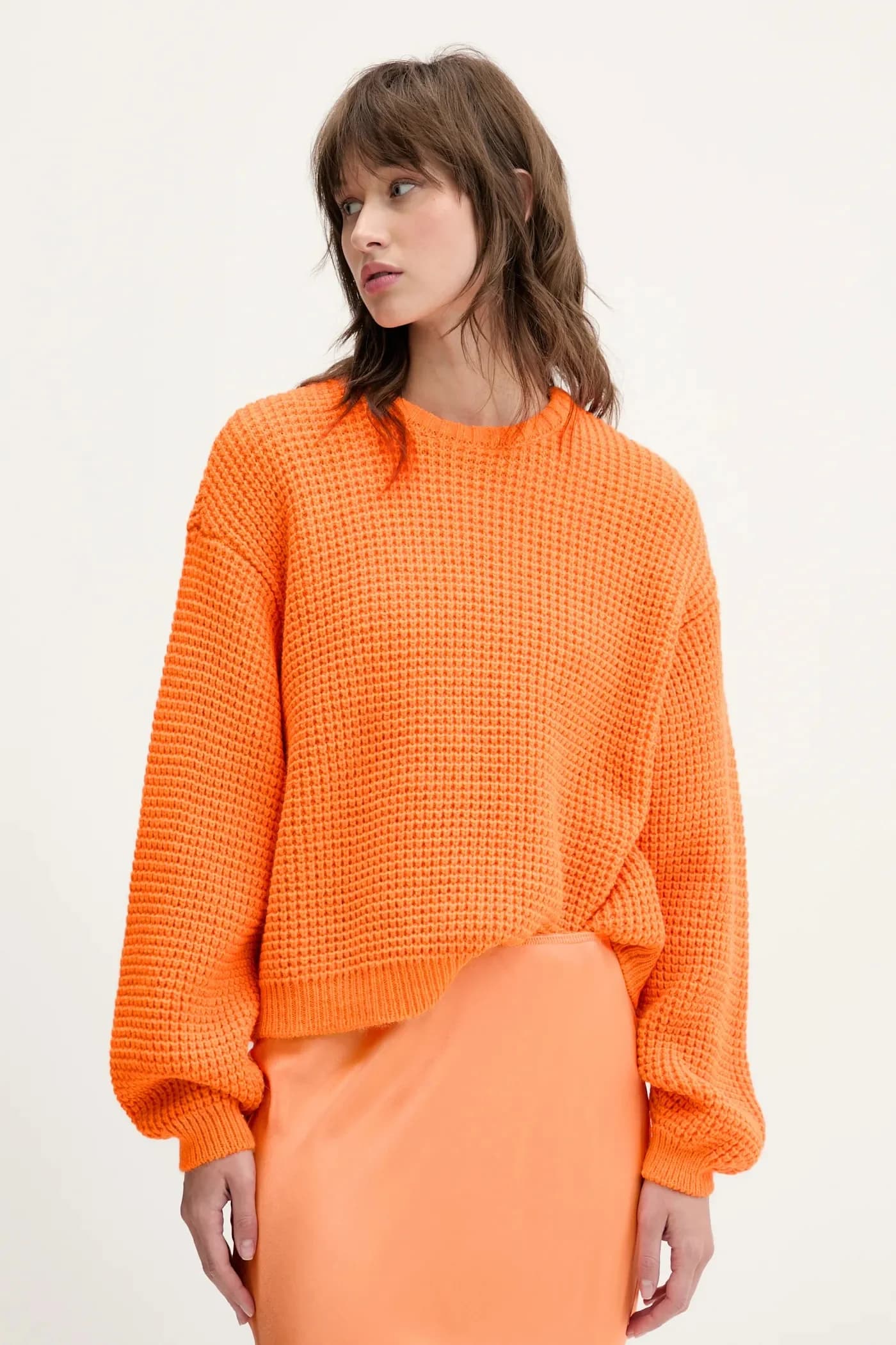 Свитер из смесовой шерсти