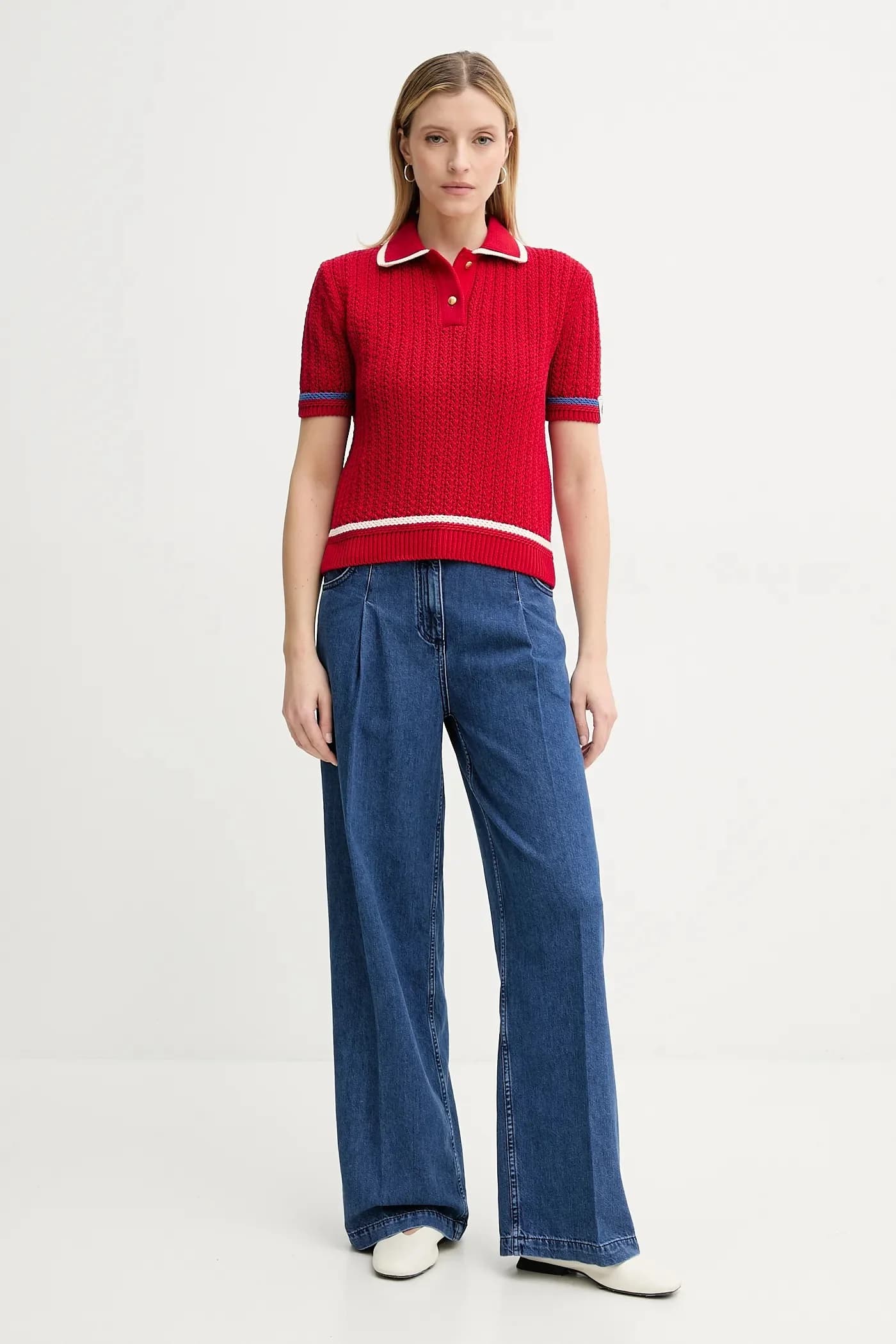 Хлопковый свитер - фото 2