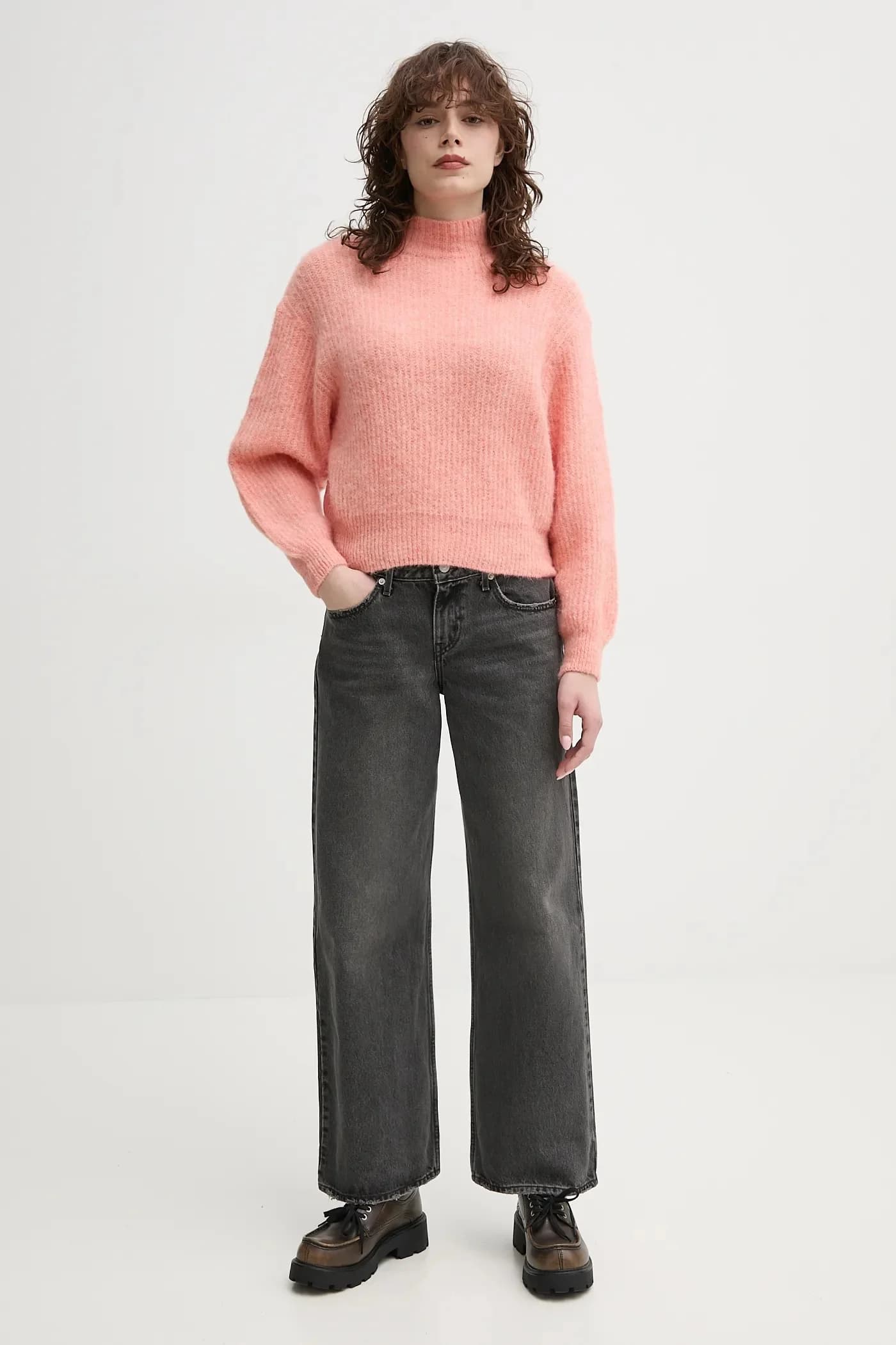 Свитер из смесовой шерсти - фото 2